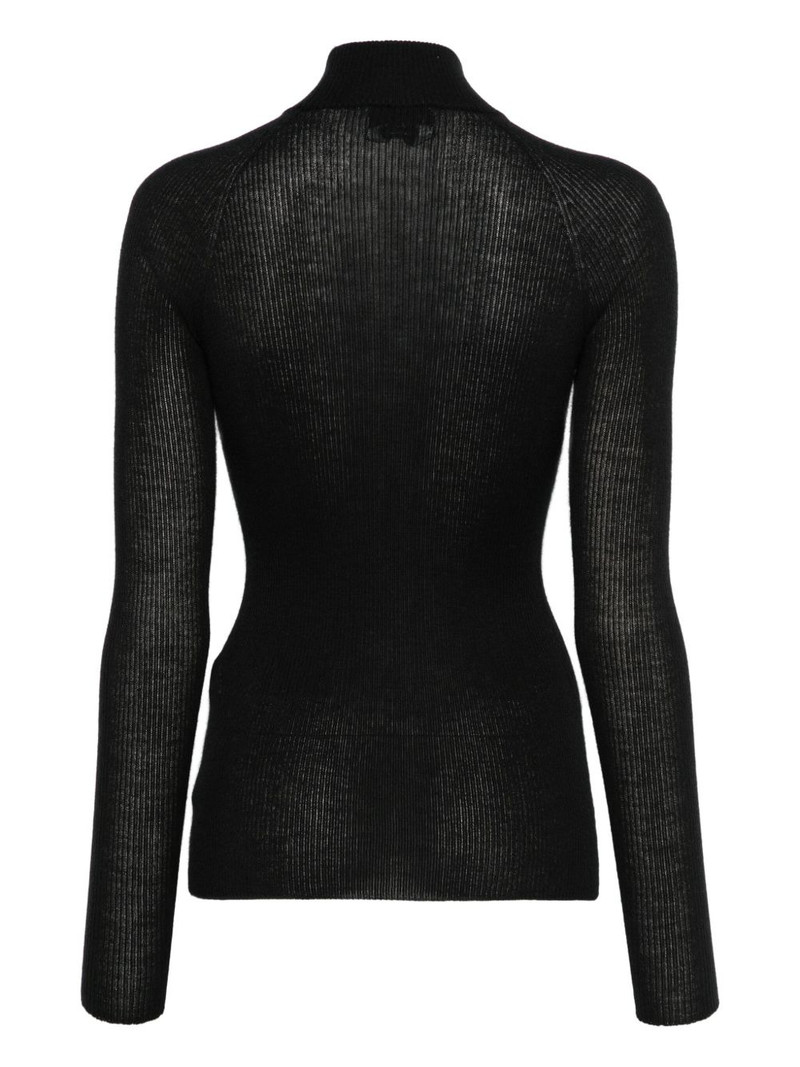 SA SU PHI ribbed roll-neck sweater outlook