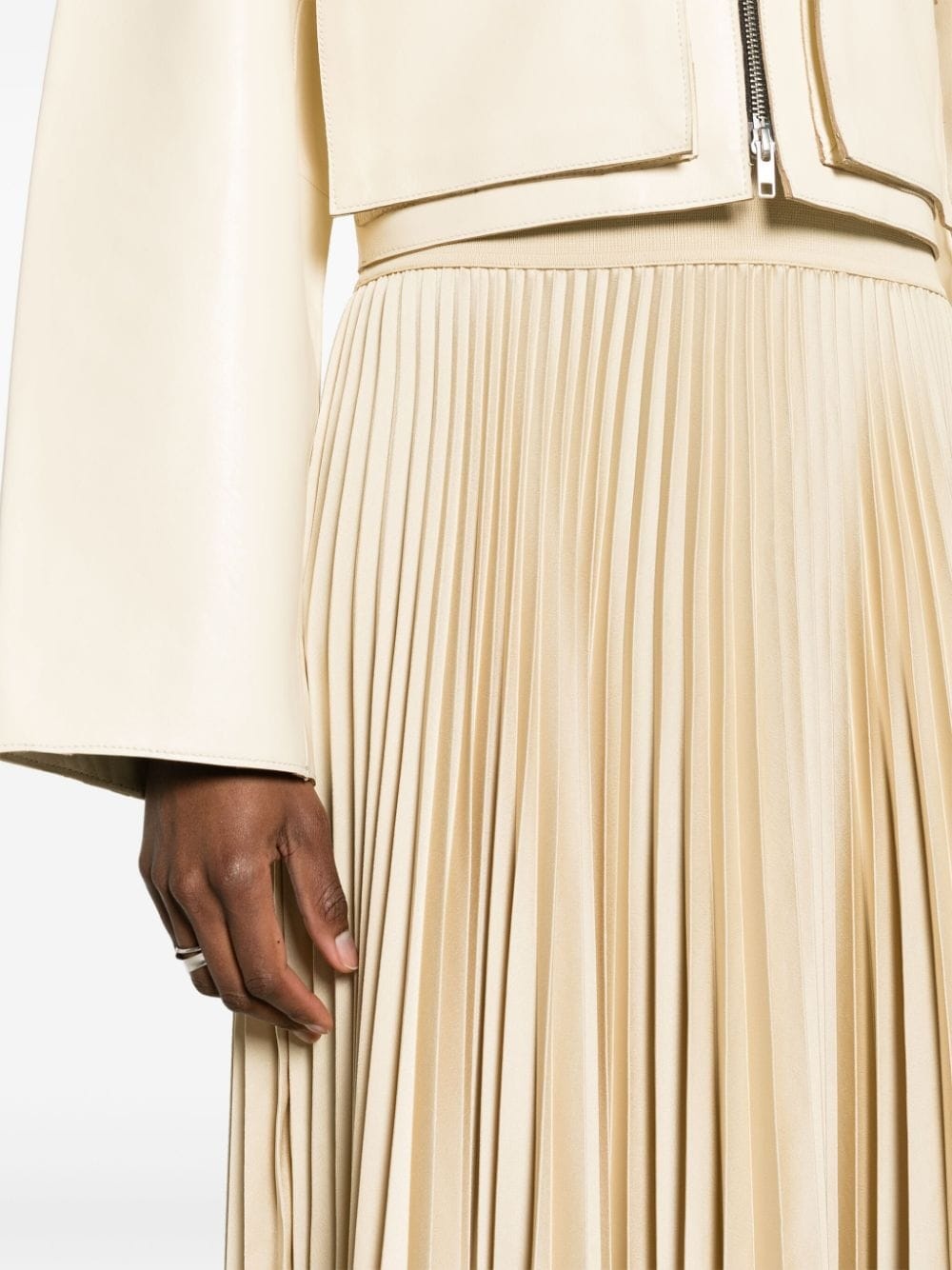Ade pleated midi skirt - 5