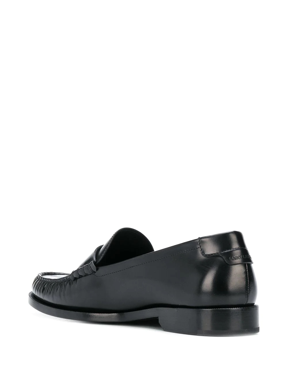 Monogram penny loafers - 3