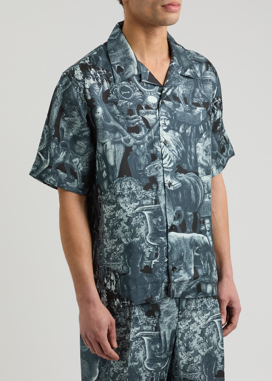 Givenchy Printed Silk-twill Shirts - 2
