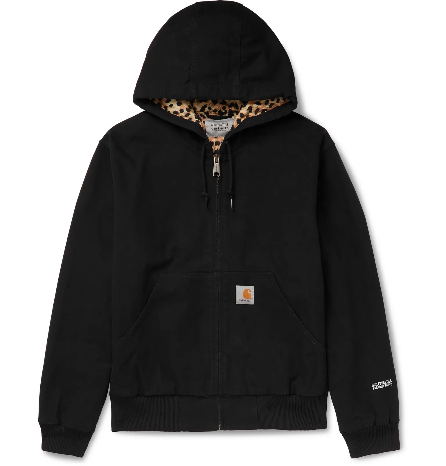 + Wacko Maria Logo-Appliquéd Cotton-Canvas Hooded Jacket - 6