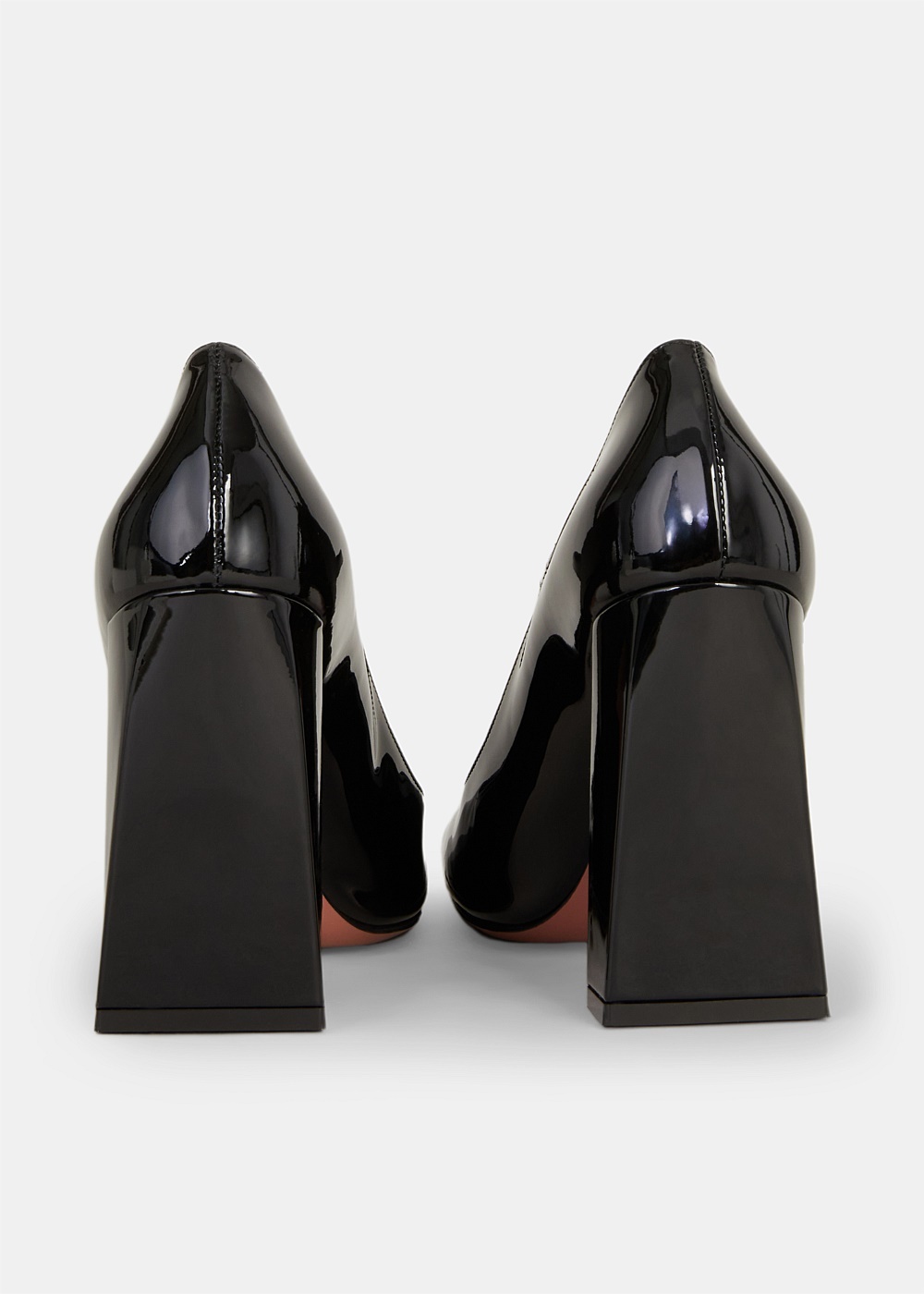 Black Patent Charlotte Mary Jane Heels - 3