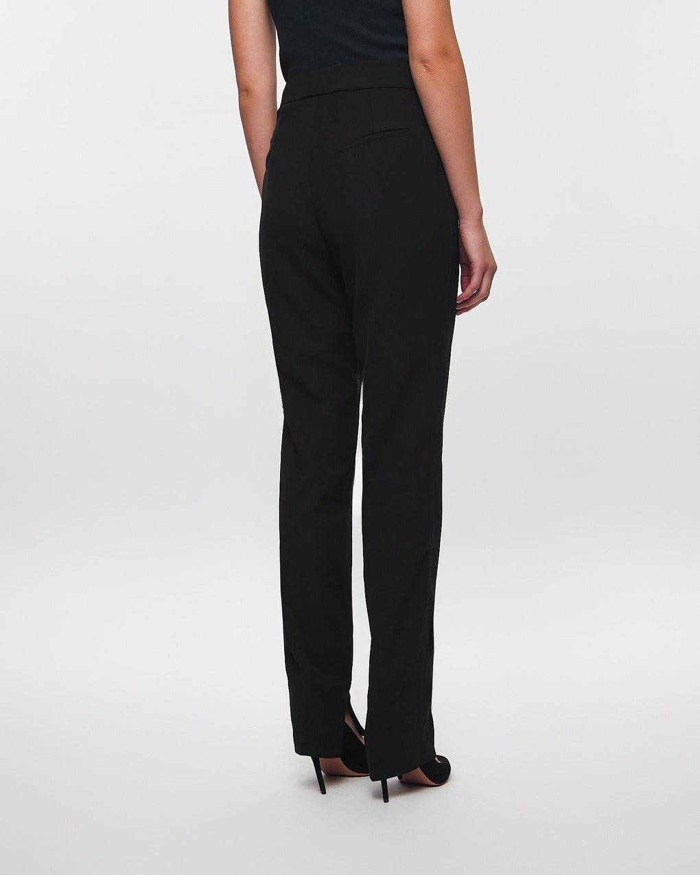 Trousers Light Twill Suiting  Black - 4