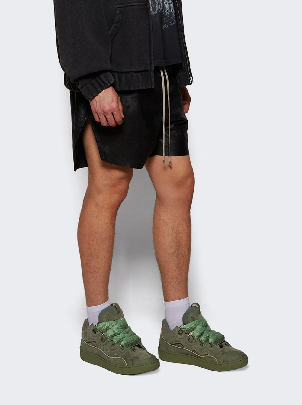 Curb Sneakers Vert De Gris Green - 2