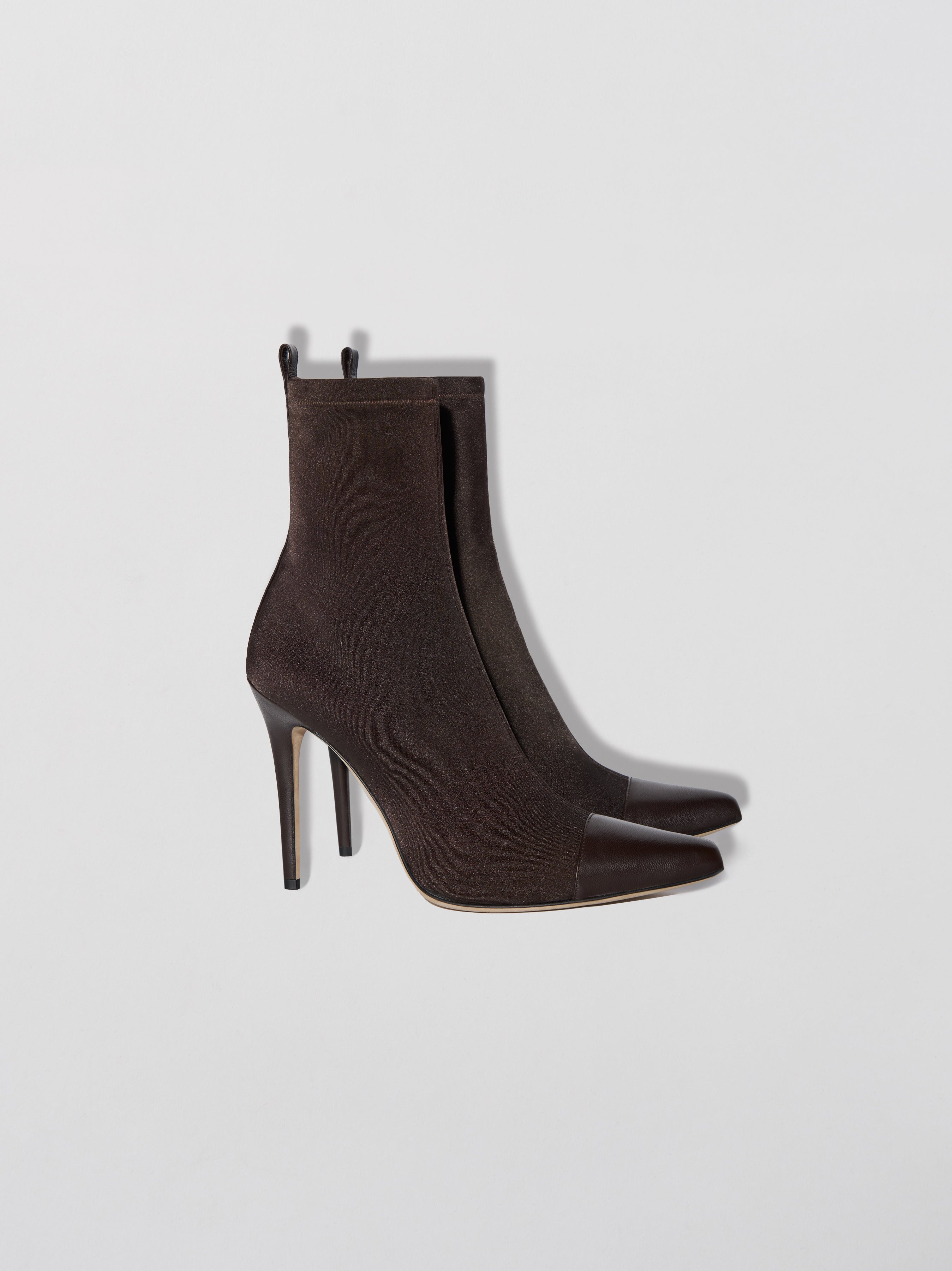 POINTED TOE HEEL BOOTIE - 2