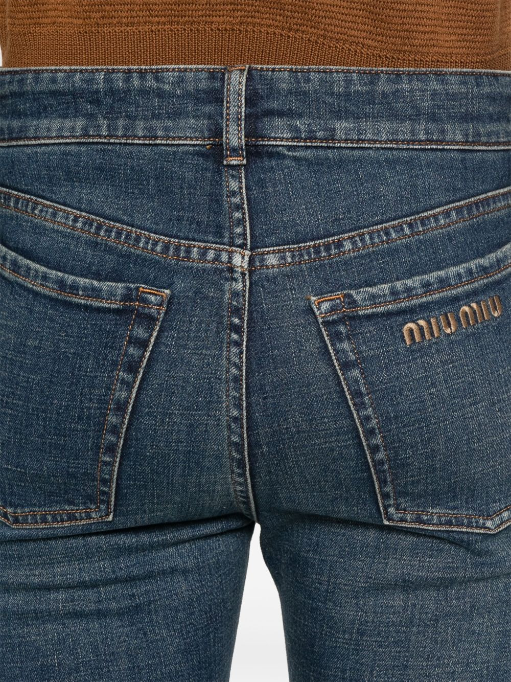 cropped jeans - 5