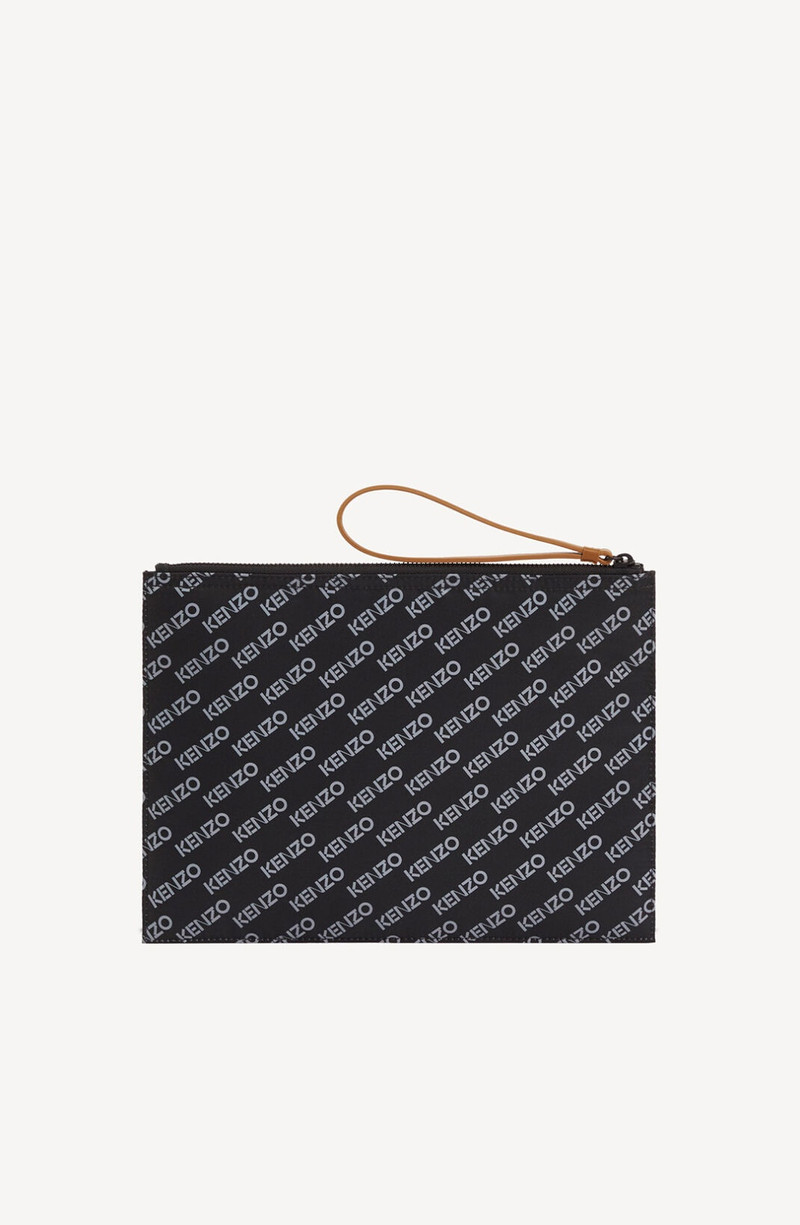 KENZO Sport Monogram large clutch bag outlook