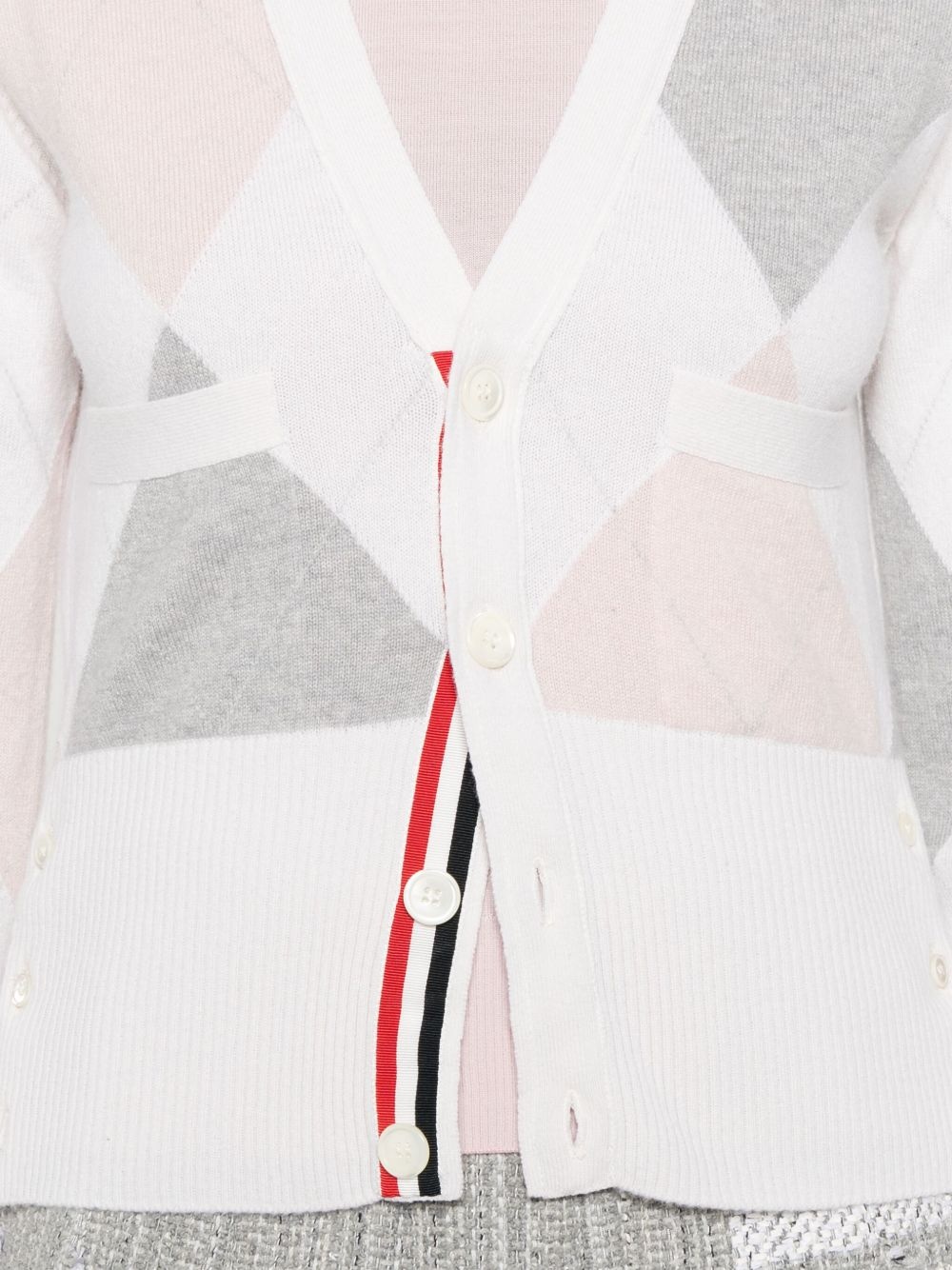 argyle-intarsia cashmere jumper - 5