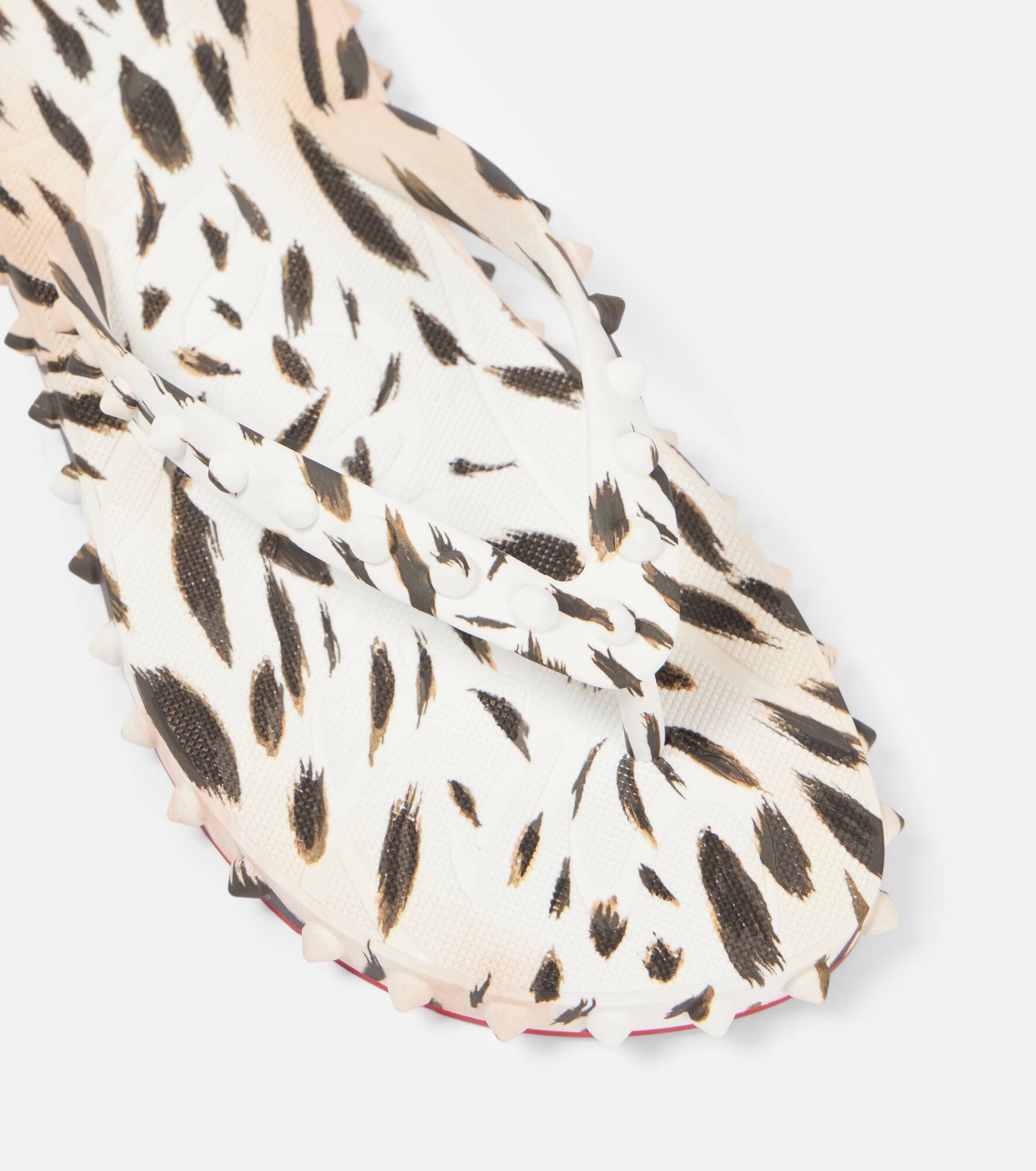 Christian Louboutin Super Loubi printed thong sandals