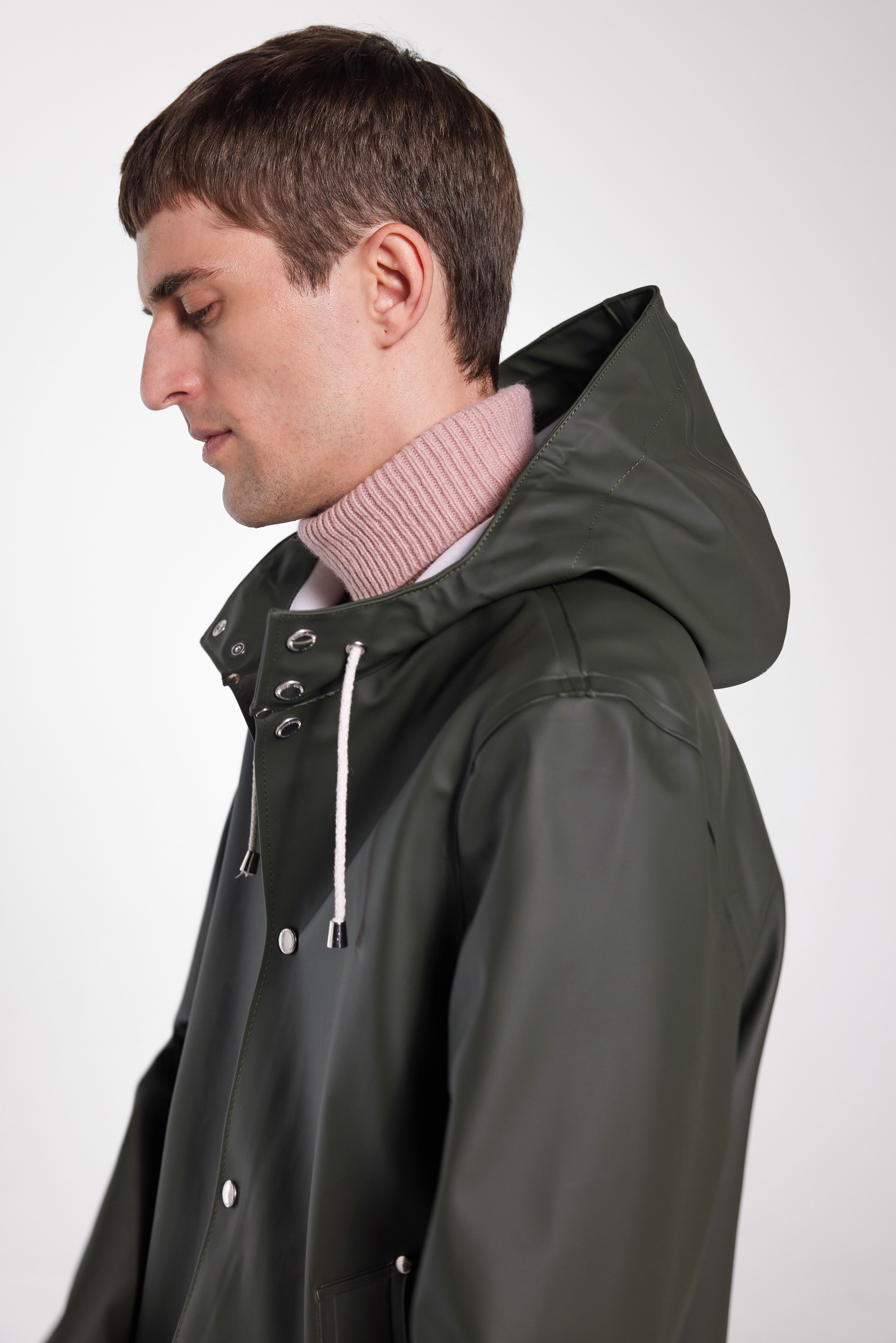 Stockholm Raincoat Green - 3