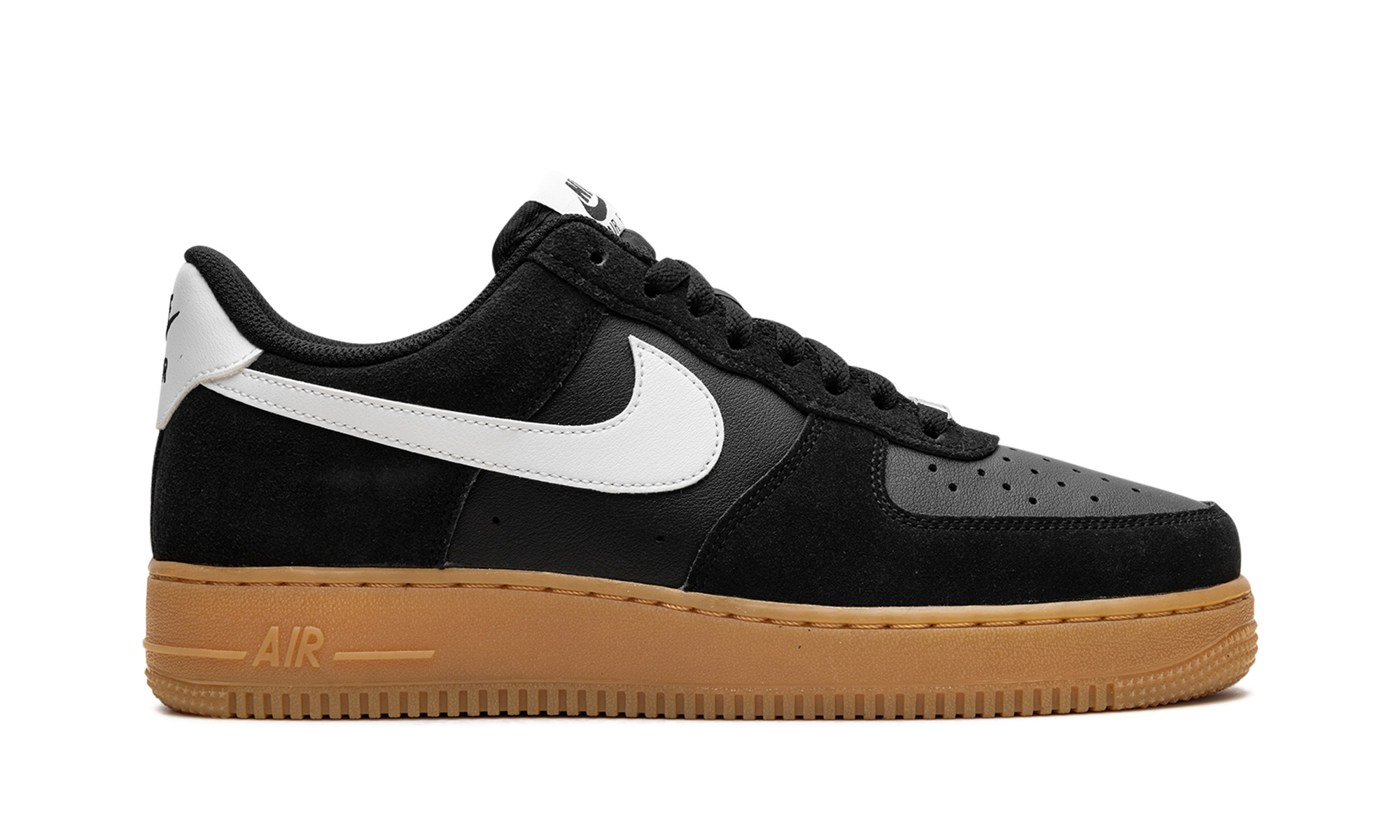Air Force 1 '07 LV8 "Black Suede" - 6