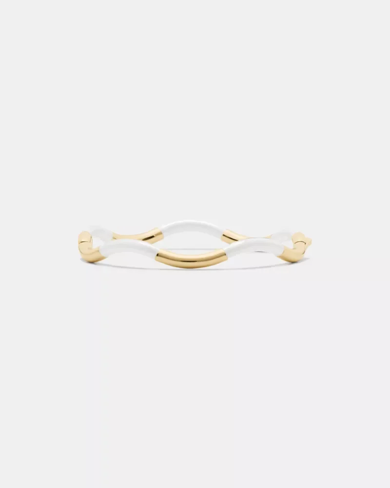 Wave Thin Bangle - 1