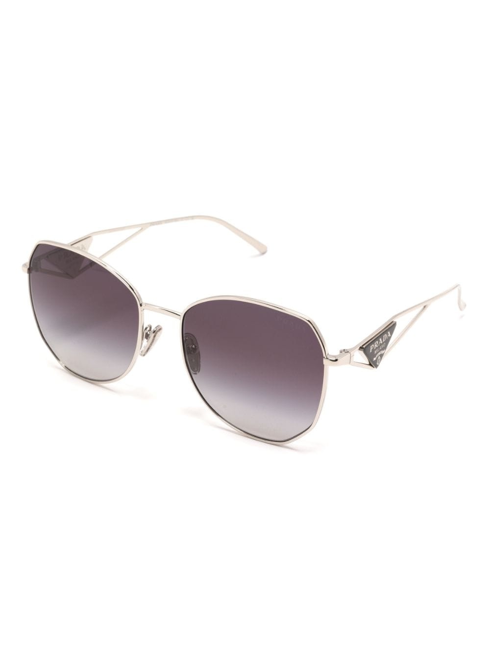 gradient oversized-frame sunglasses - 2