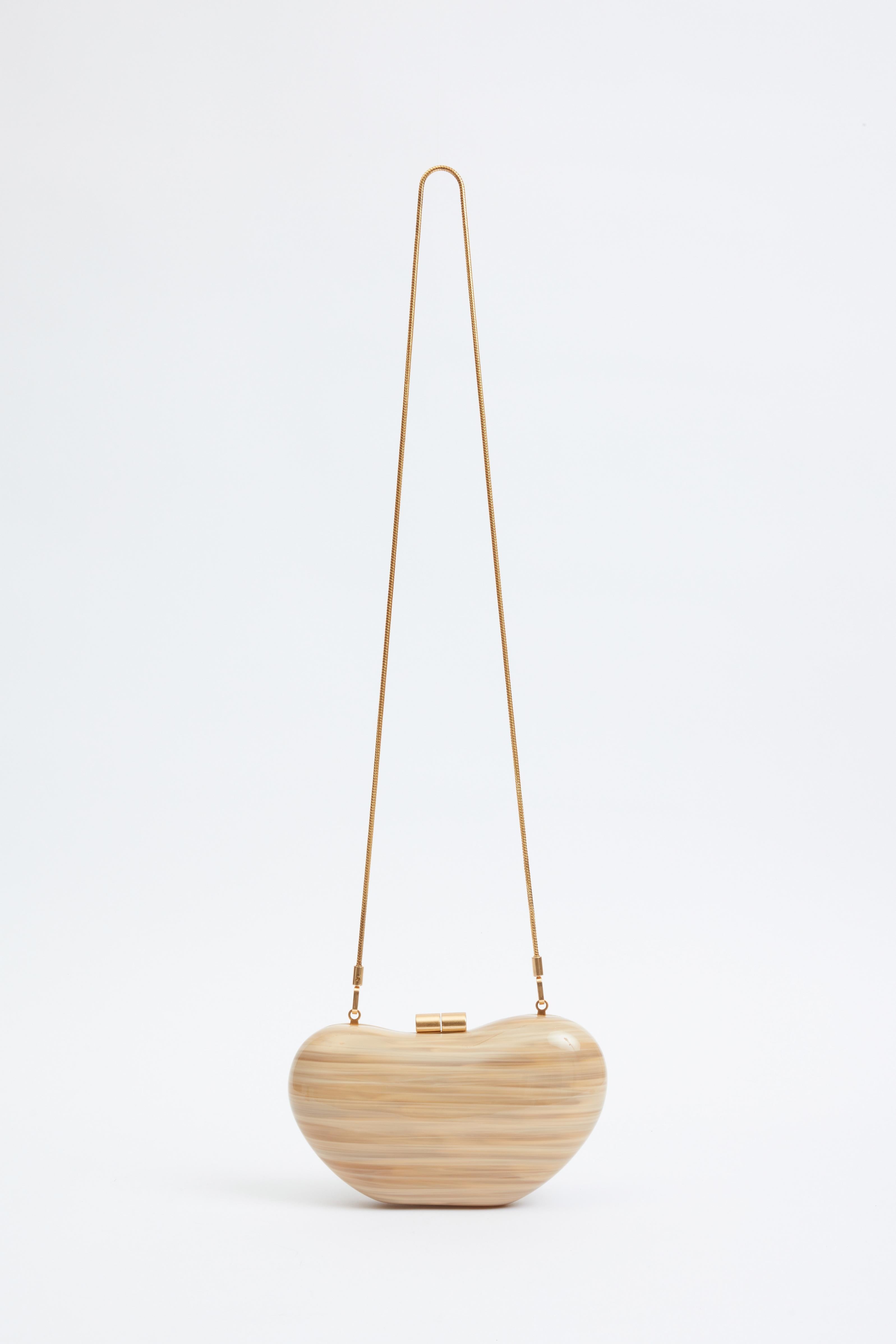 Shadow Horn Clutch ivory - 5