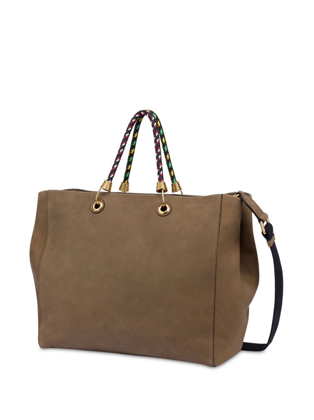 logo-debossed tote bag - 2