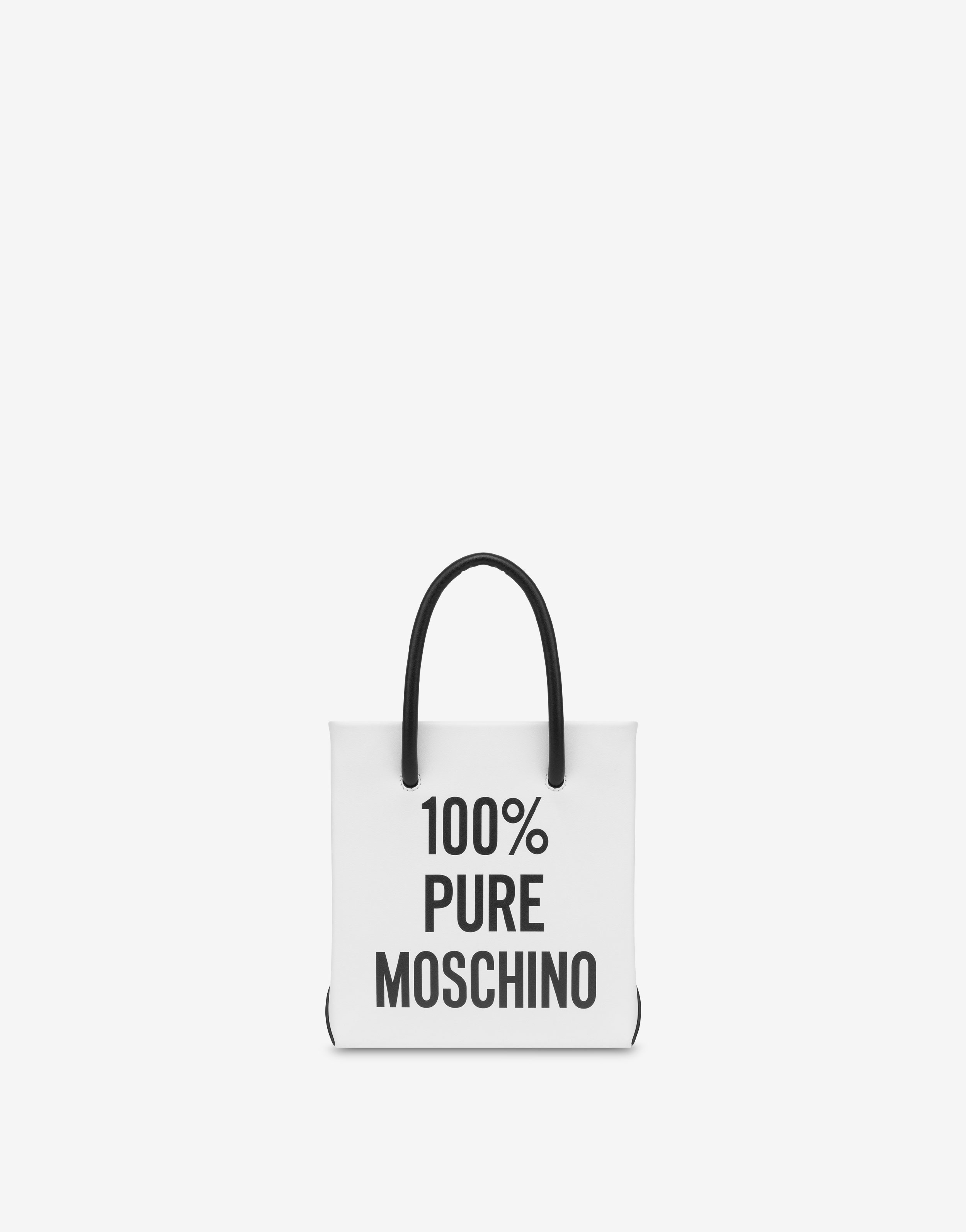 100% PURE MOSCHINO CALFSKIN MINI BAG - 1