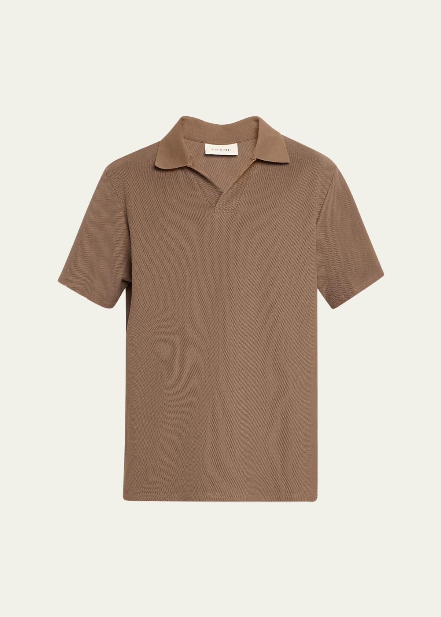 Men's Jacquard Polo Shirt - 1