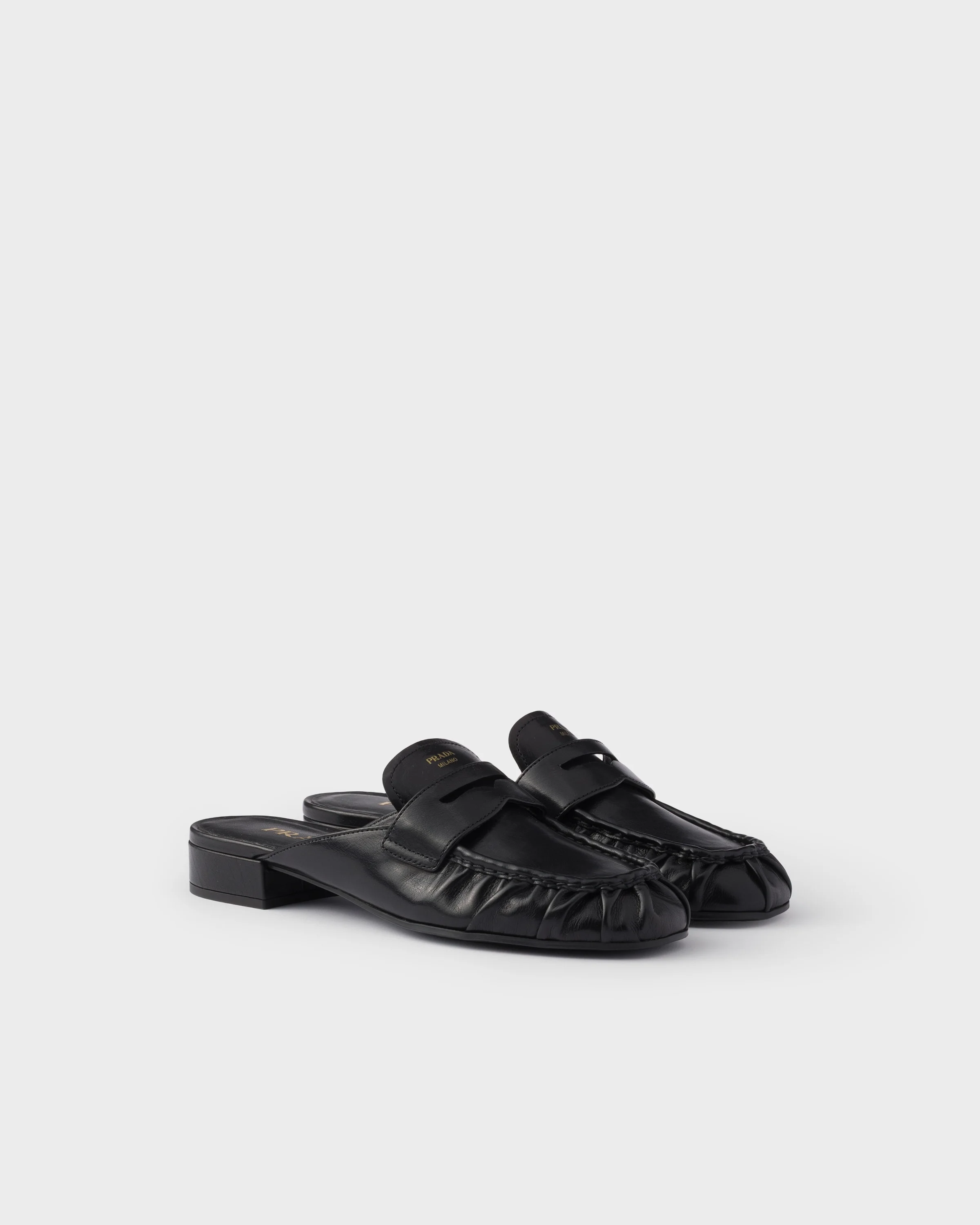 Leather mules - 1