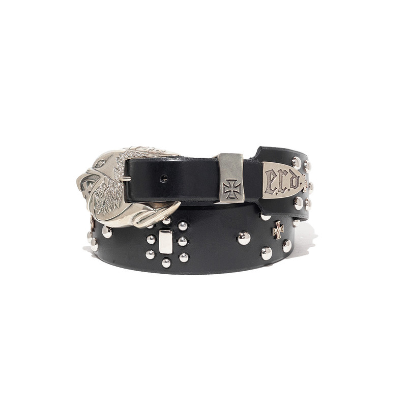 EAGLE PETIT IRON CROSS STUD BELT 1