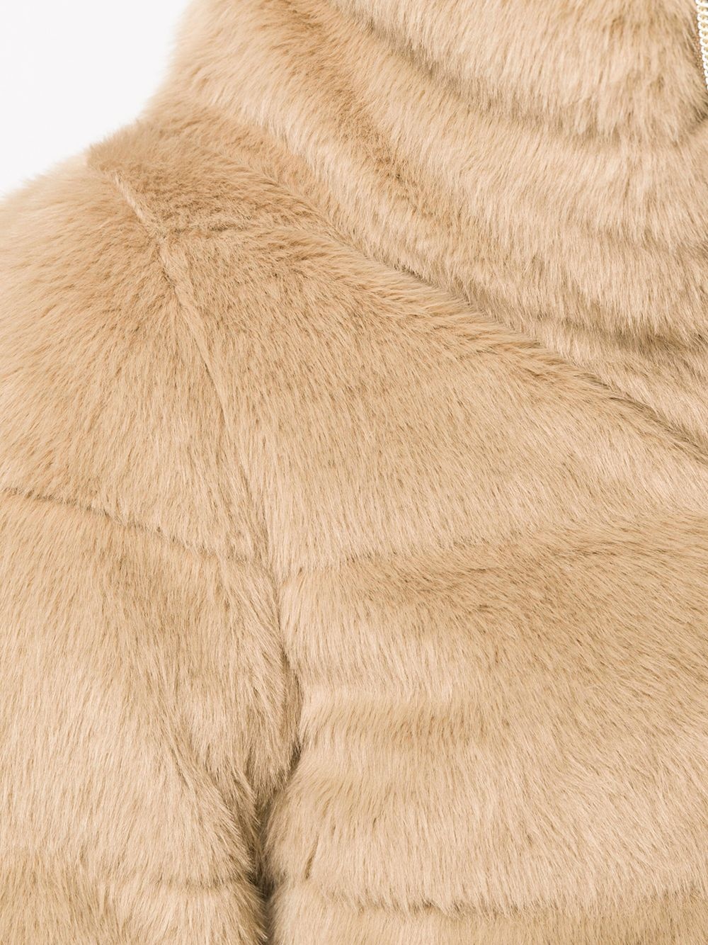 textured puffer jacket - 5