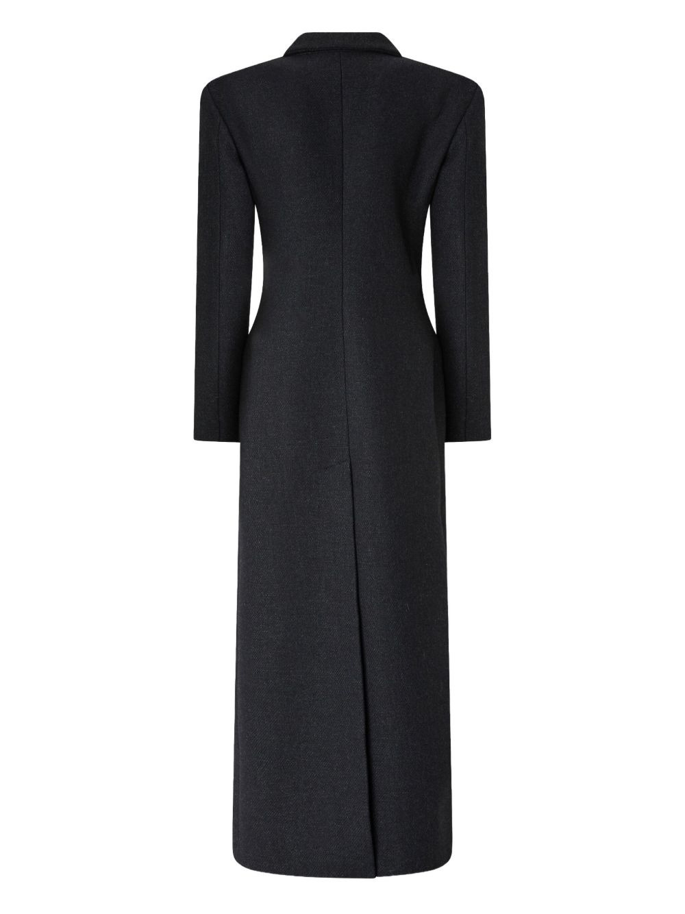 structured wool coat - 2