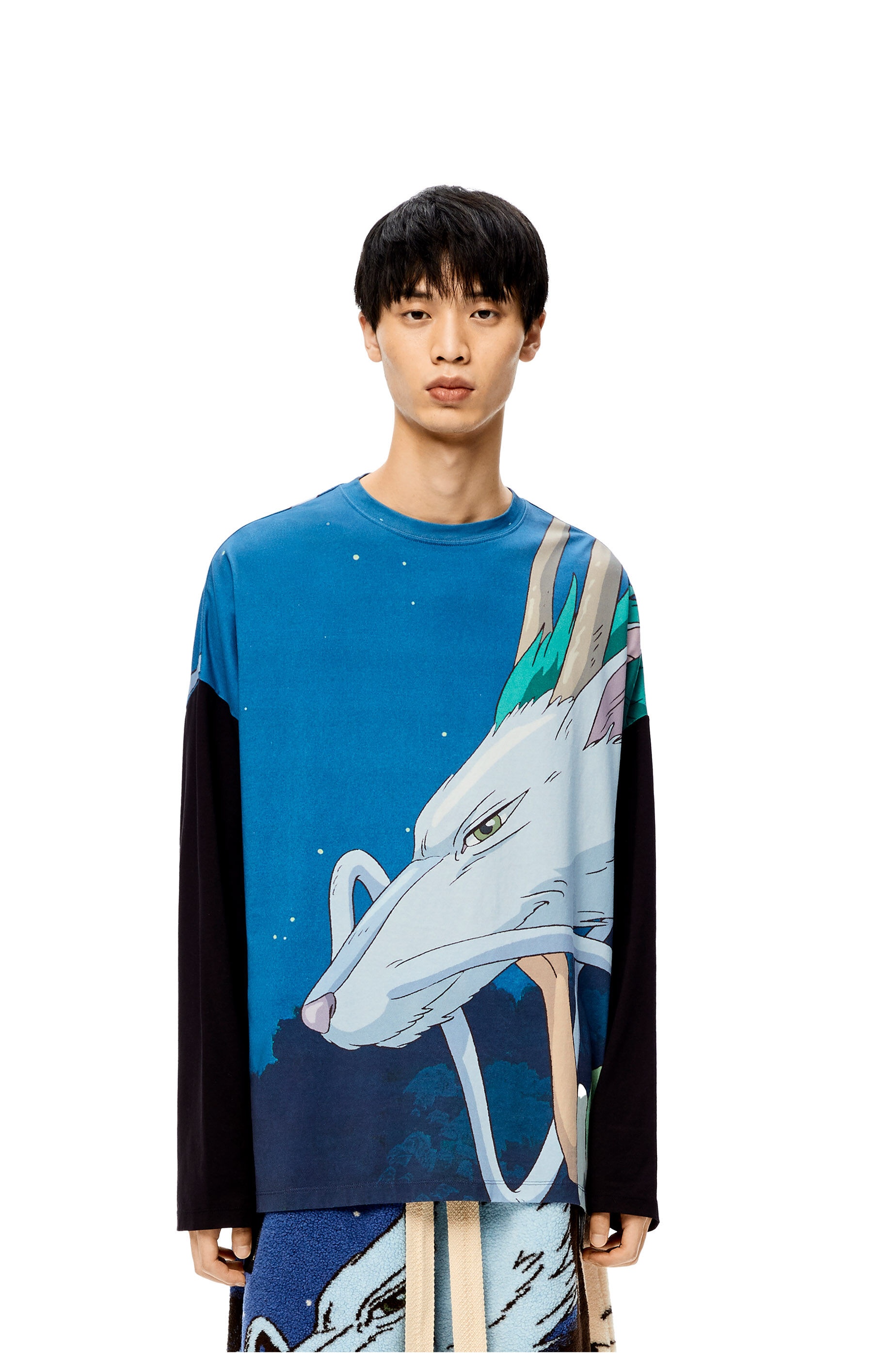 Haku long sleeve T-shirt in cotton - 3