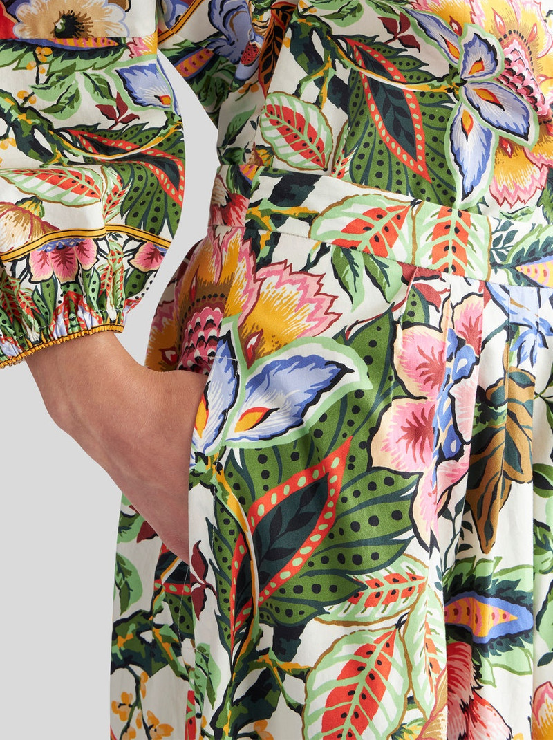 Etro MULTICOLOURED BOUQUET SKIRT outlook