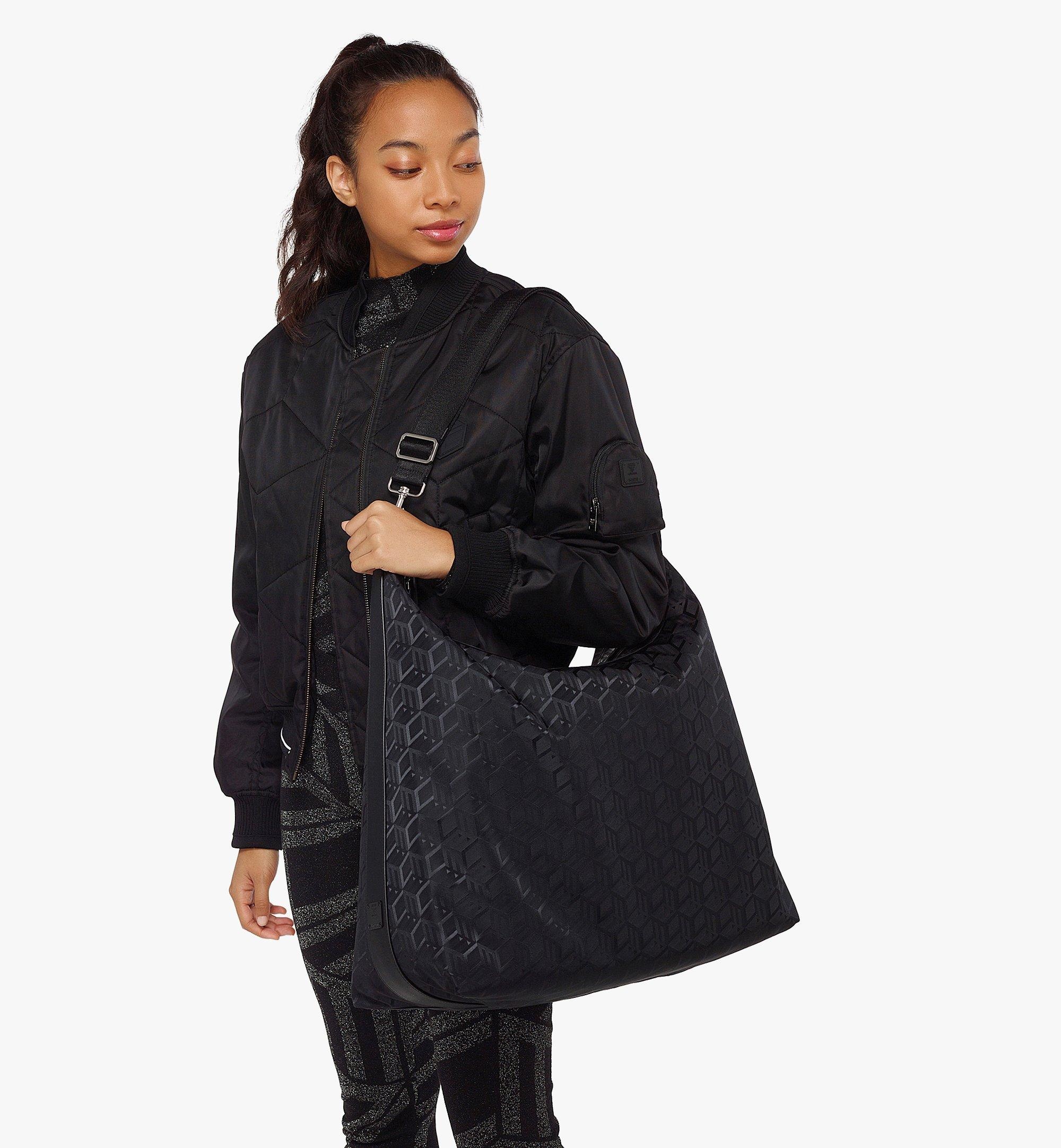 Aren Hobo in Cubic Jacquard Eco-Nylon - 7