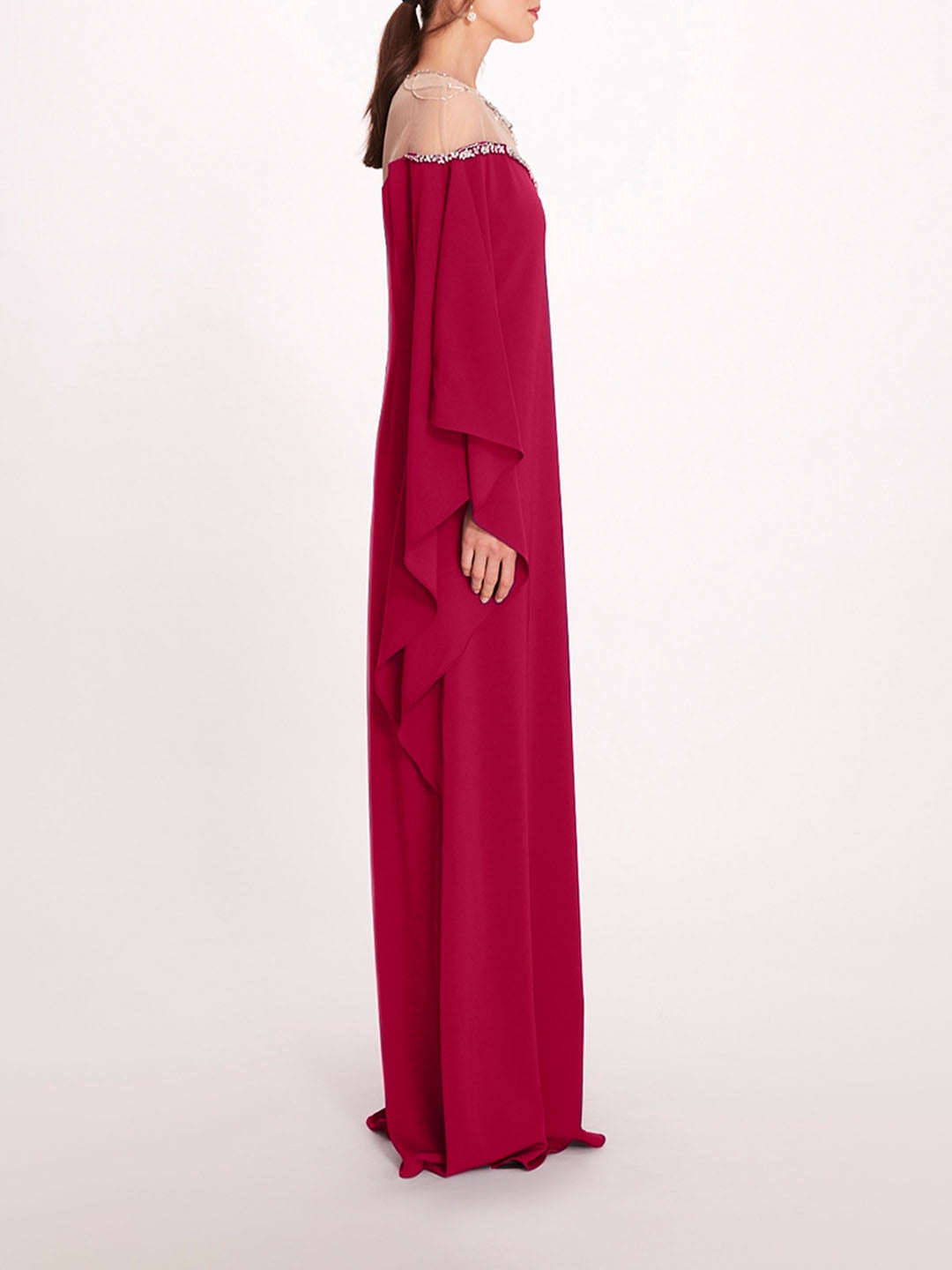 EMBROIDERED ILLUSION KAFTAN - 3