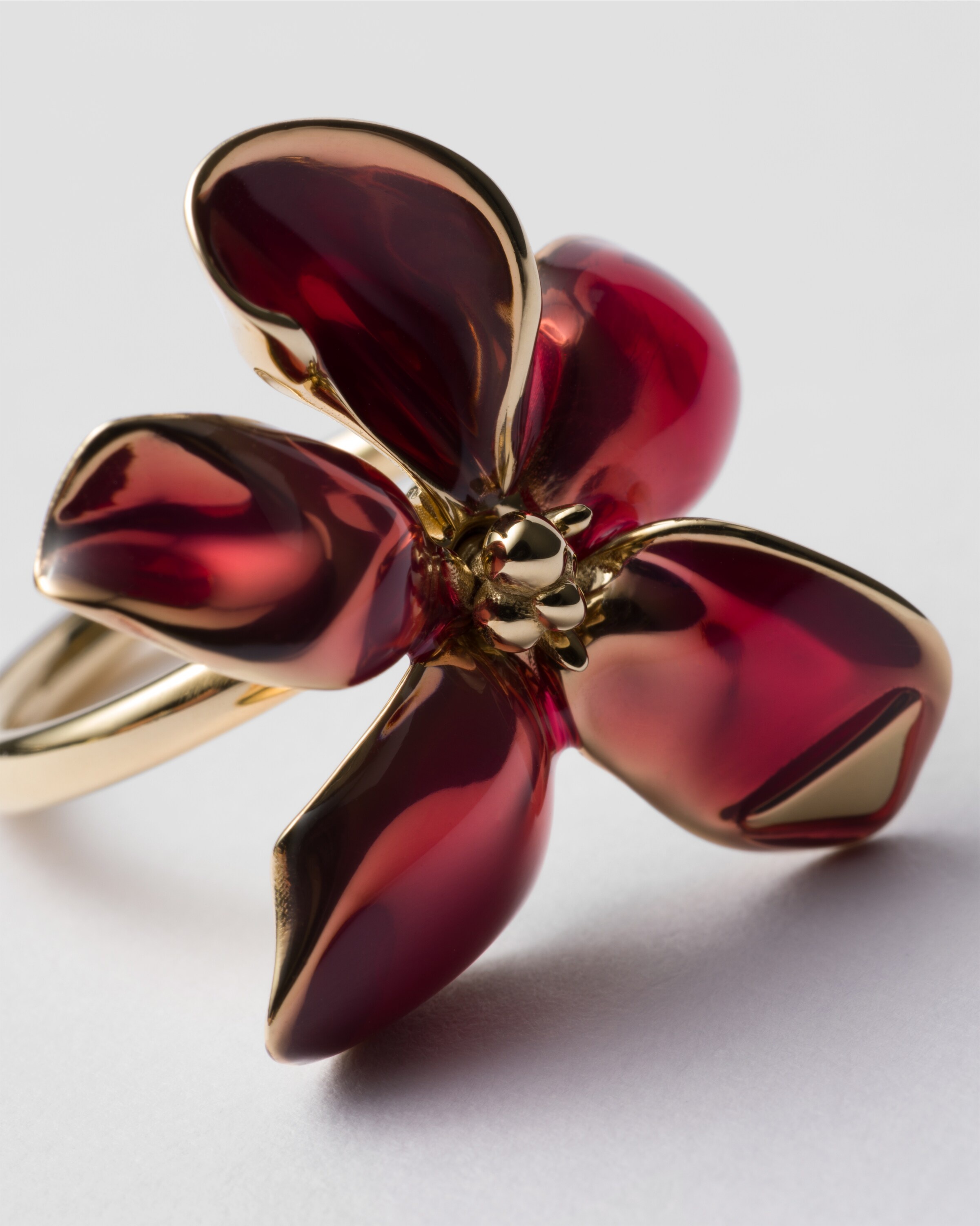 Enameled metal ring - 2
