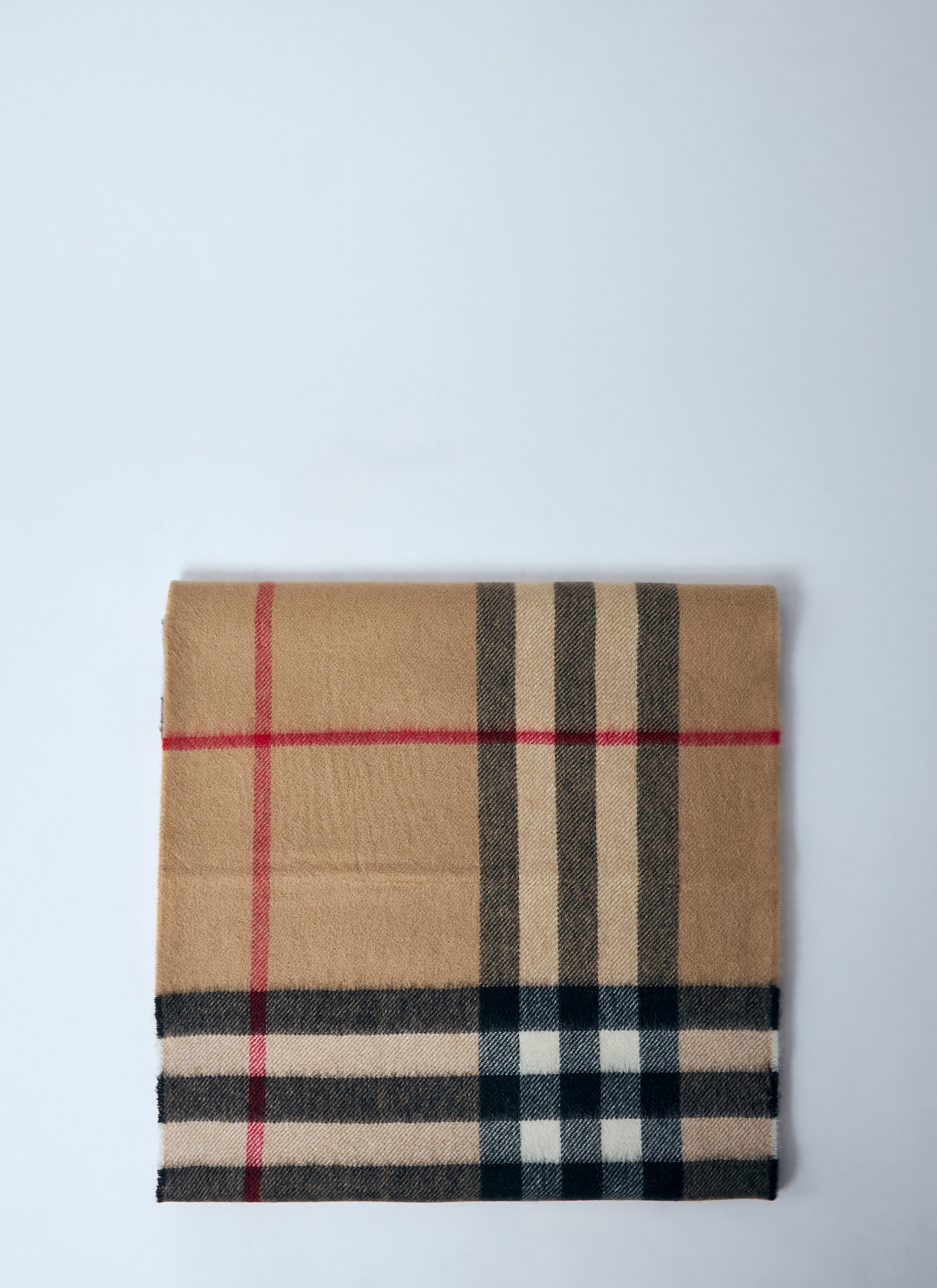 Burberry Women Giant Check Cashmere Scarf - 4