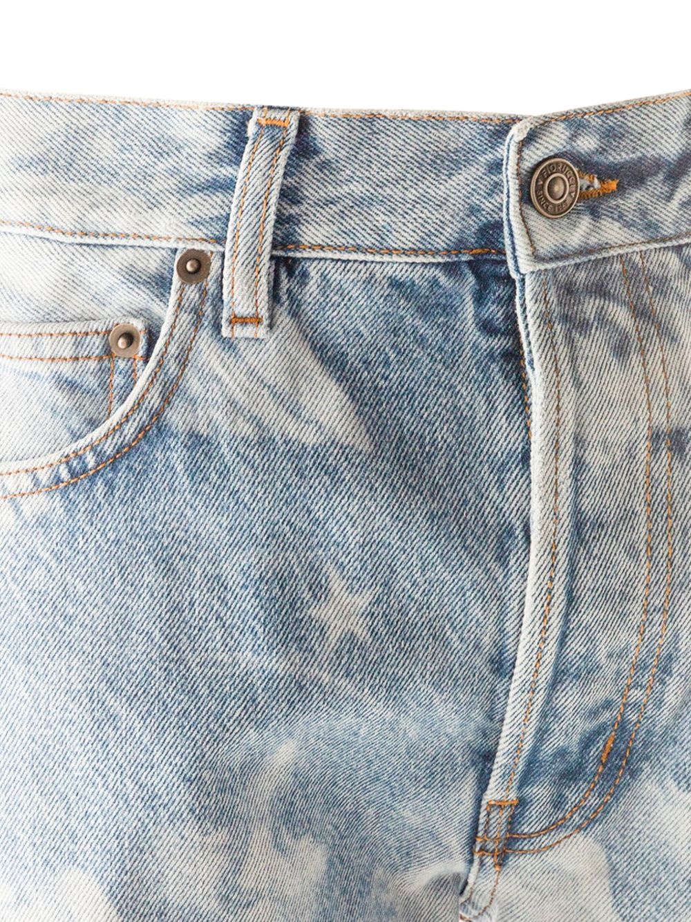cotton straight jeans - 3