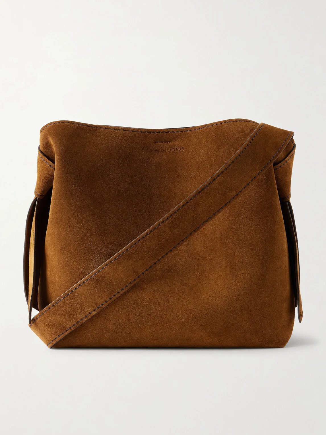 Musubi Suede Shoulder Bag - 1