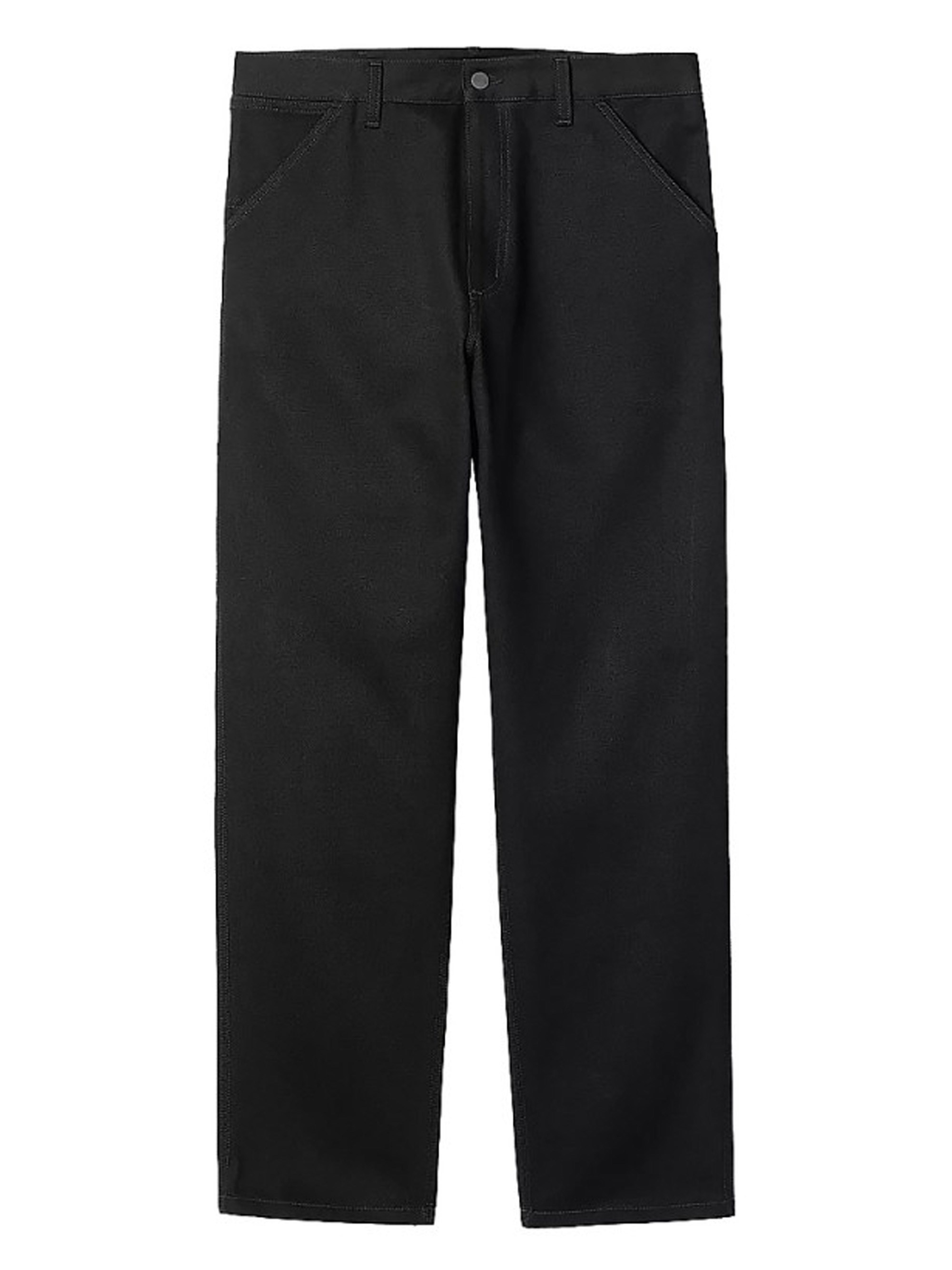 Single Knee Cotton Trousers - 1