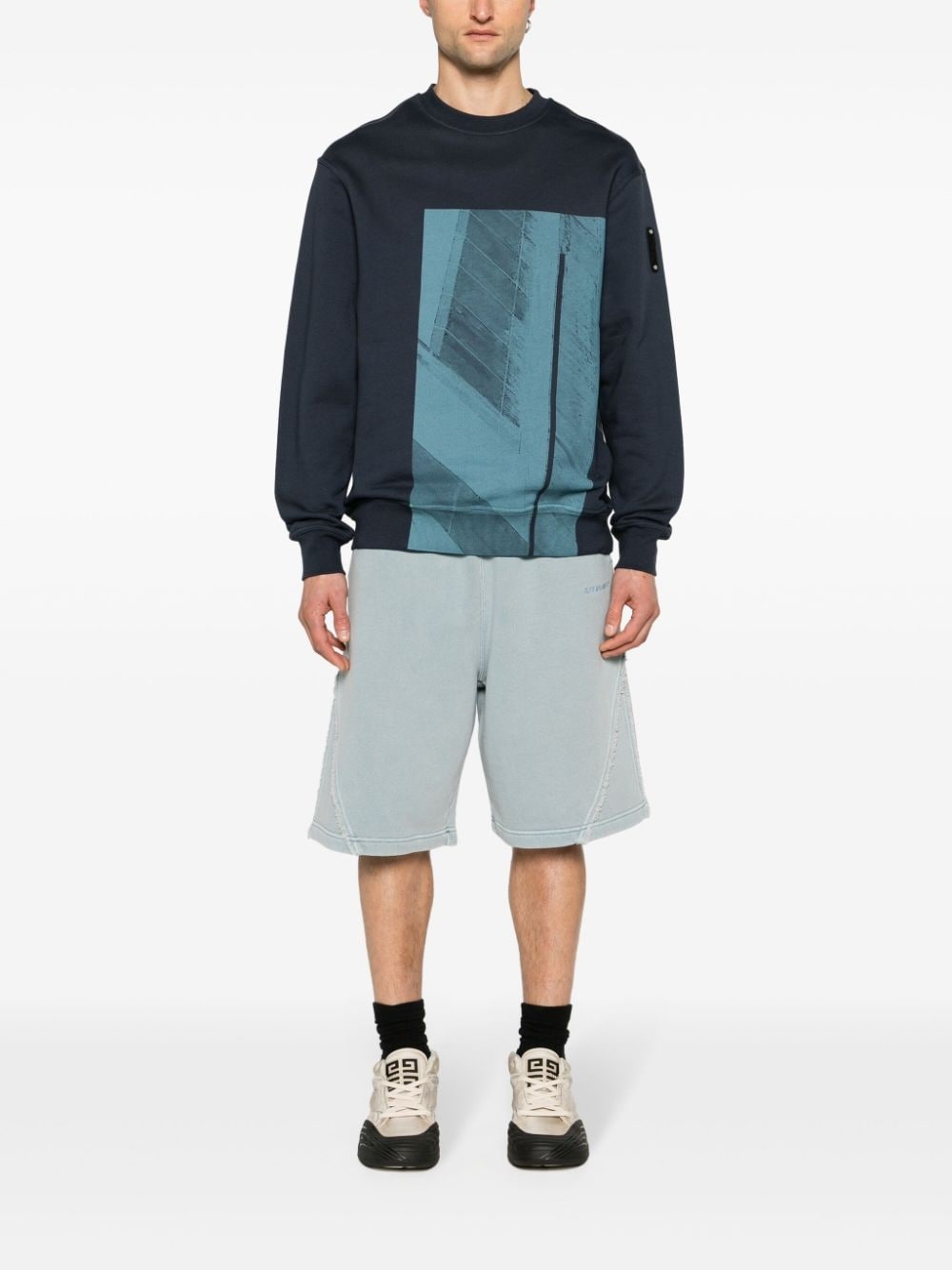 Cubist cotton track shorts - 2