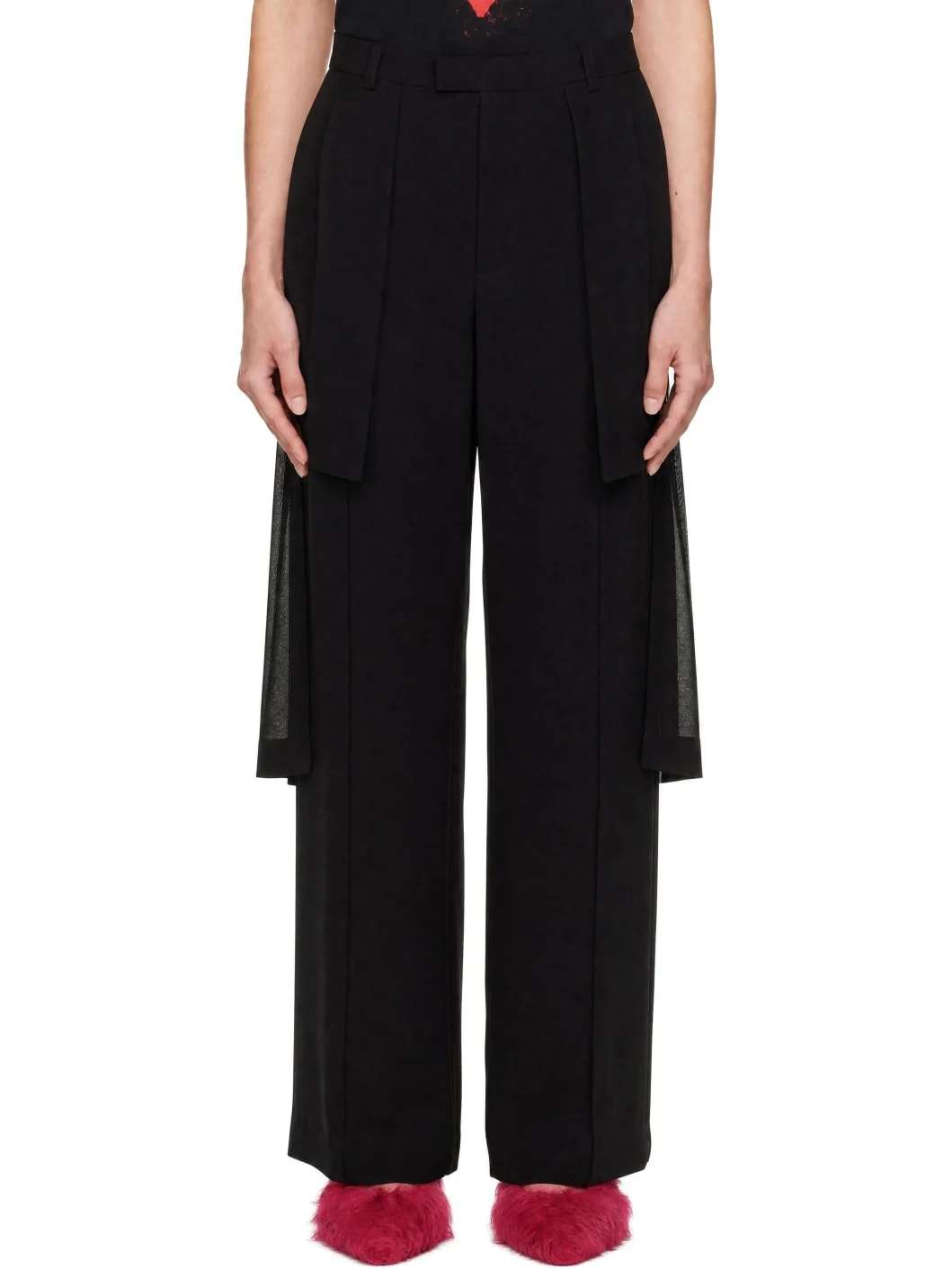 Black Skirt Trousers - 1