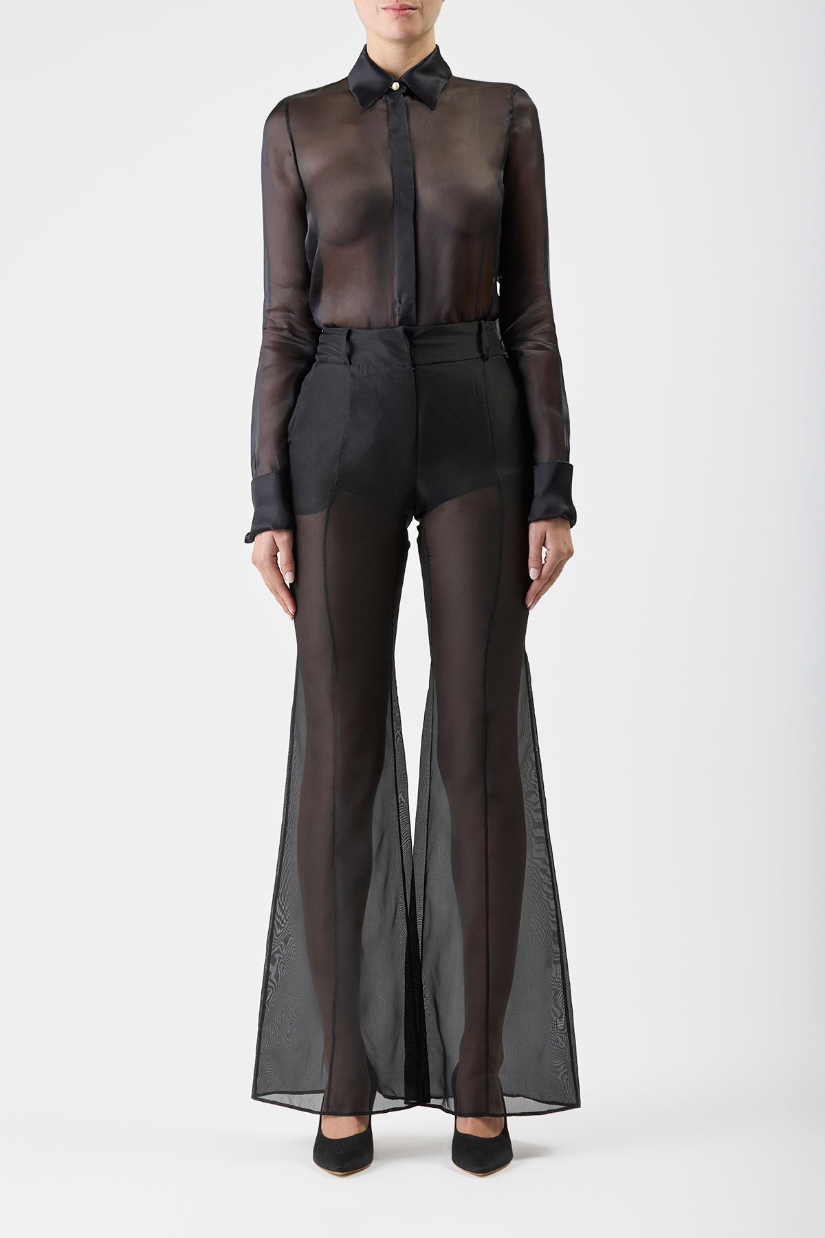 Rhein Pant in Silk Organza - 3