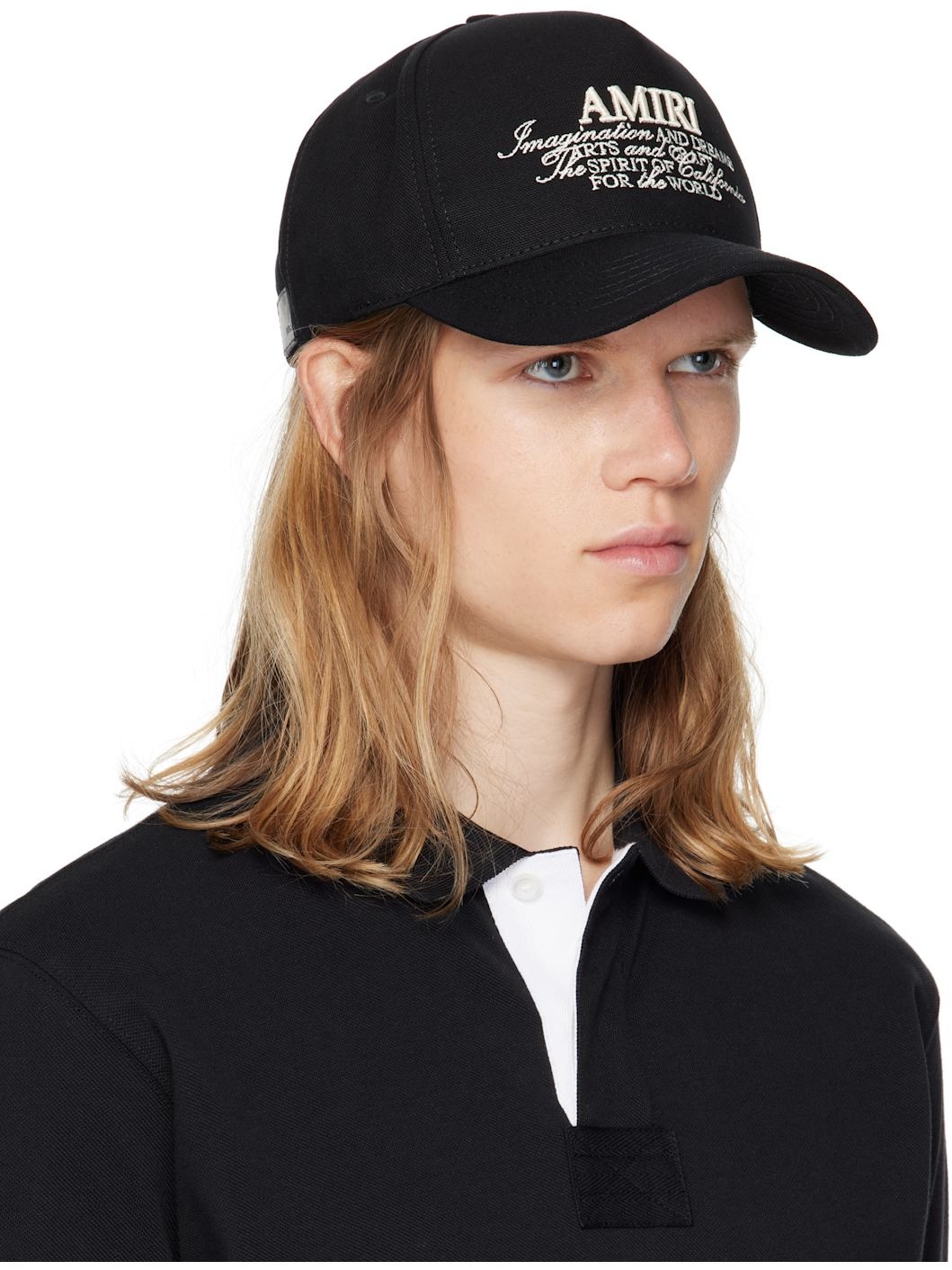 Black 'AMIRI Spirit' Cap - 2