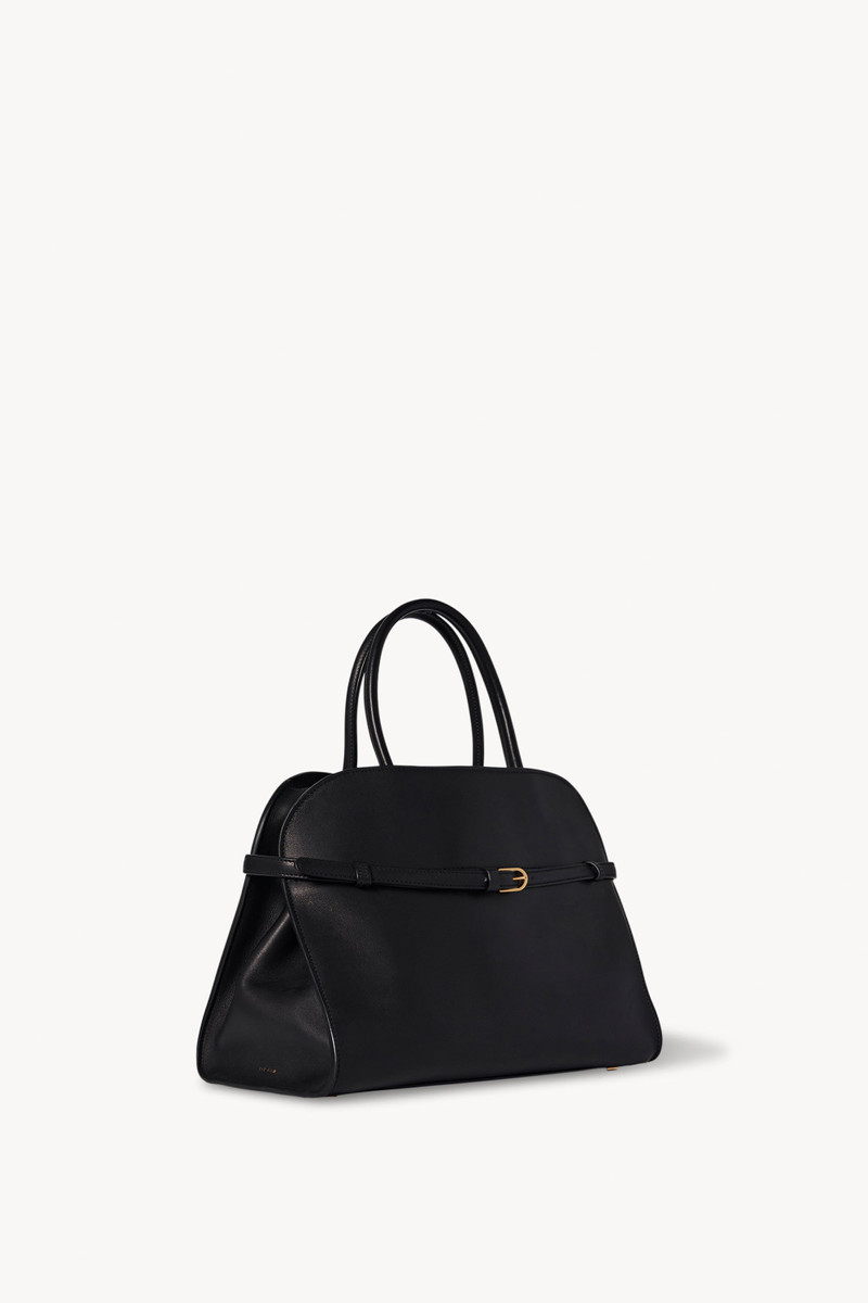 The Row Margaux Belt 12 Bag in Leather outlook