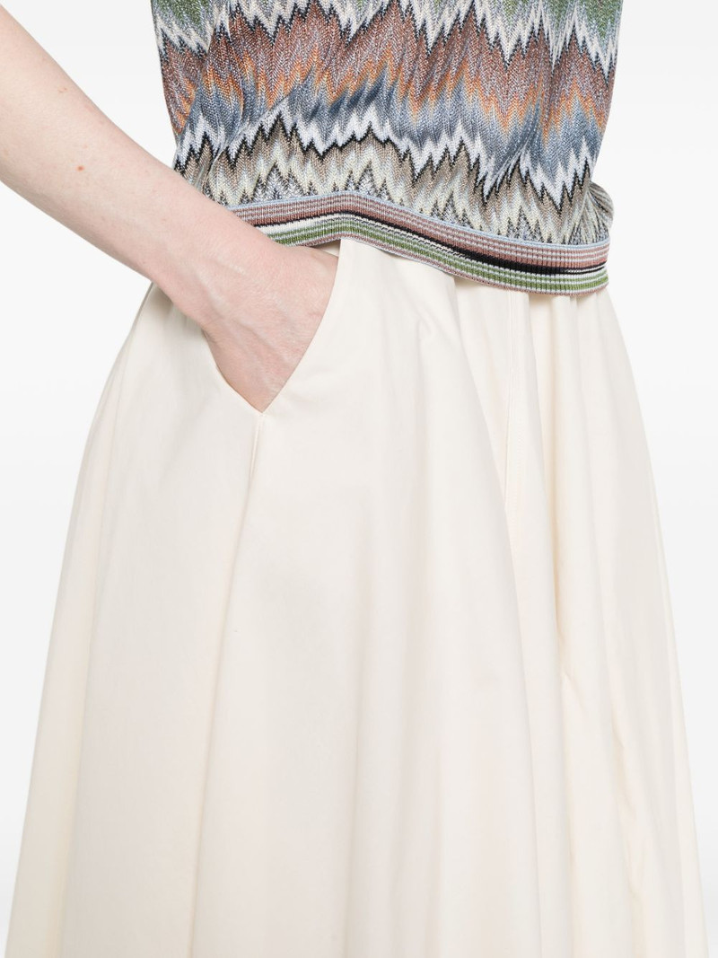 gathered midi skirt 5