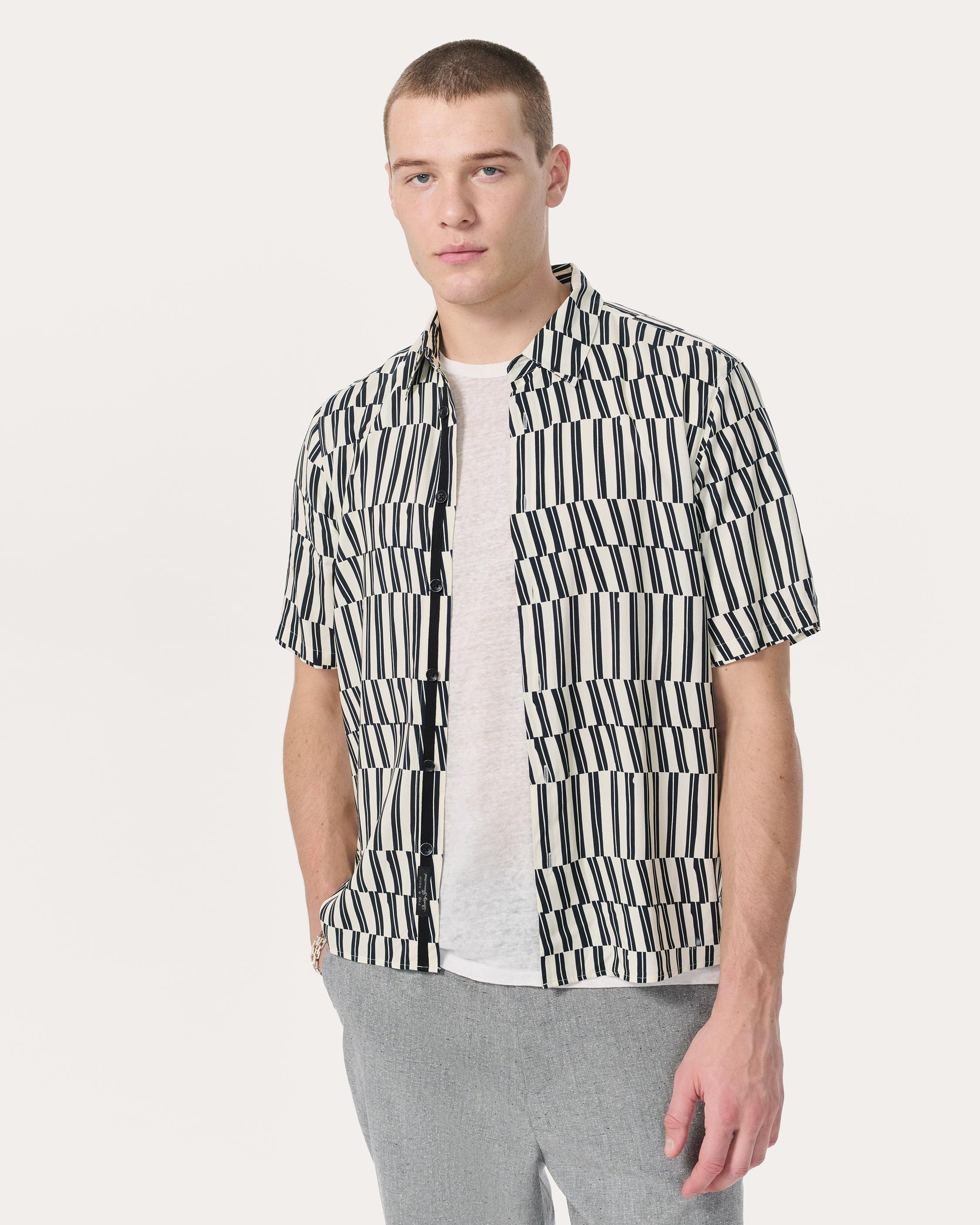Dalton Printed Shirt - 2