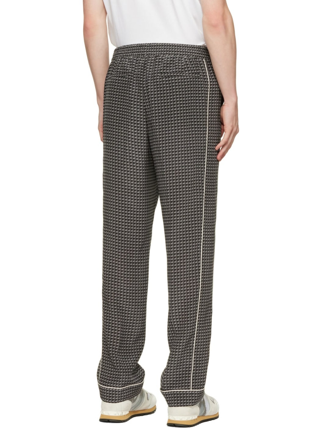 Gray Ministud Pyjama Pants - 3