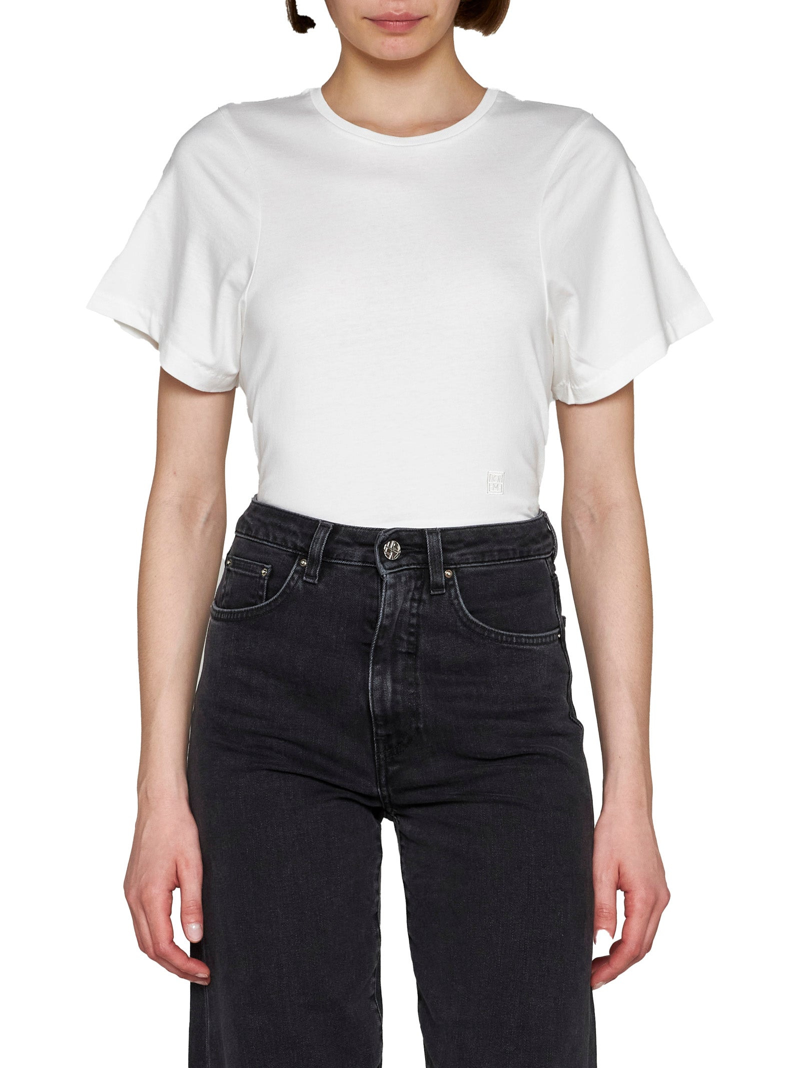 Toteme Women Cotton T-Shirt - 2