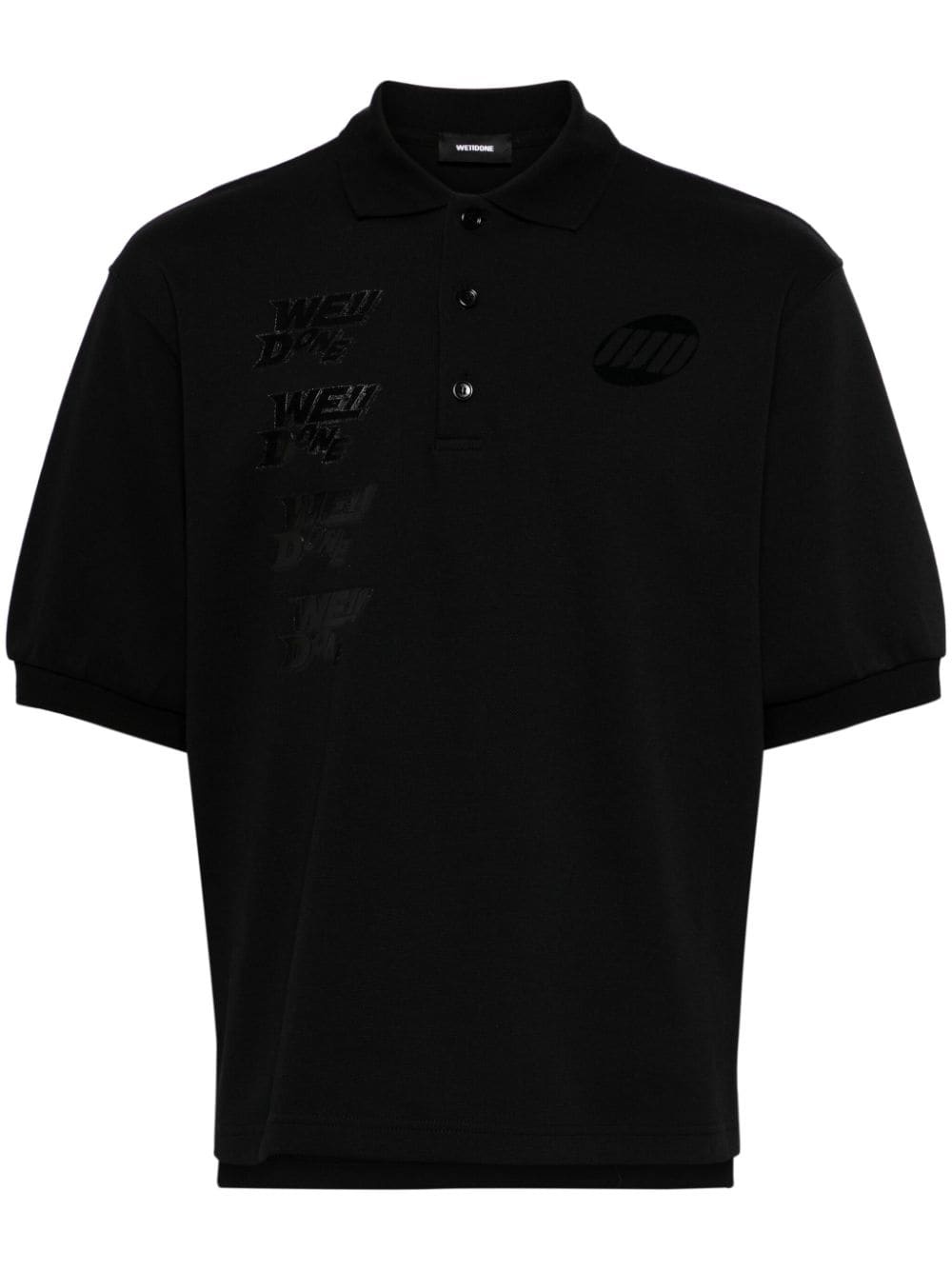 logo-appliquÃ© polo shirt - 1