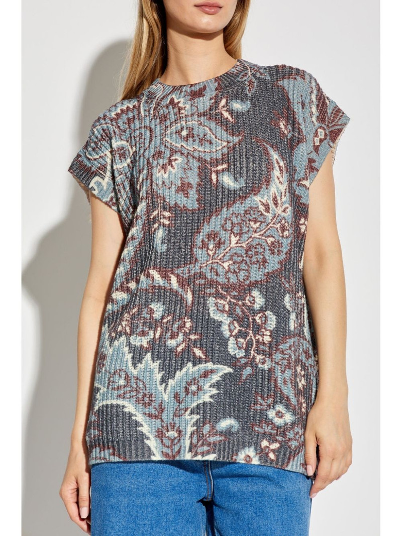 paisley-print wool top 3