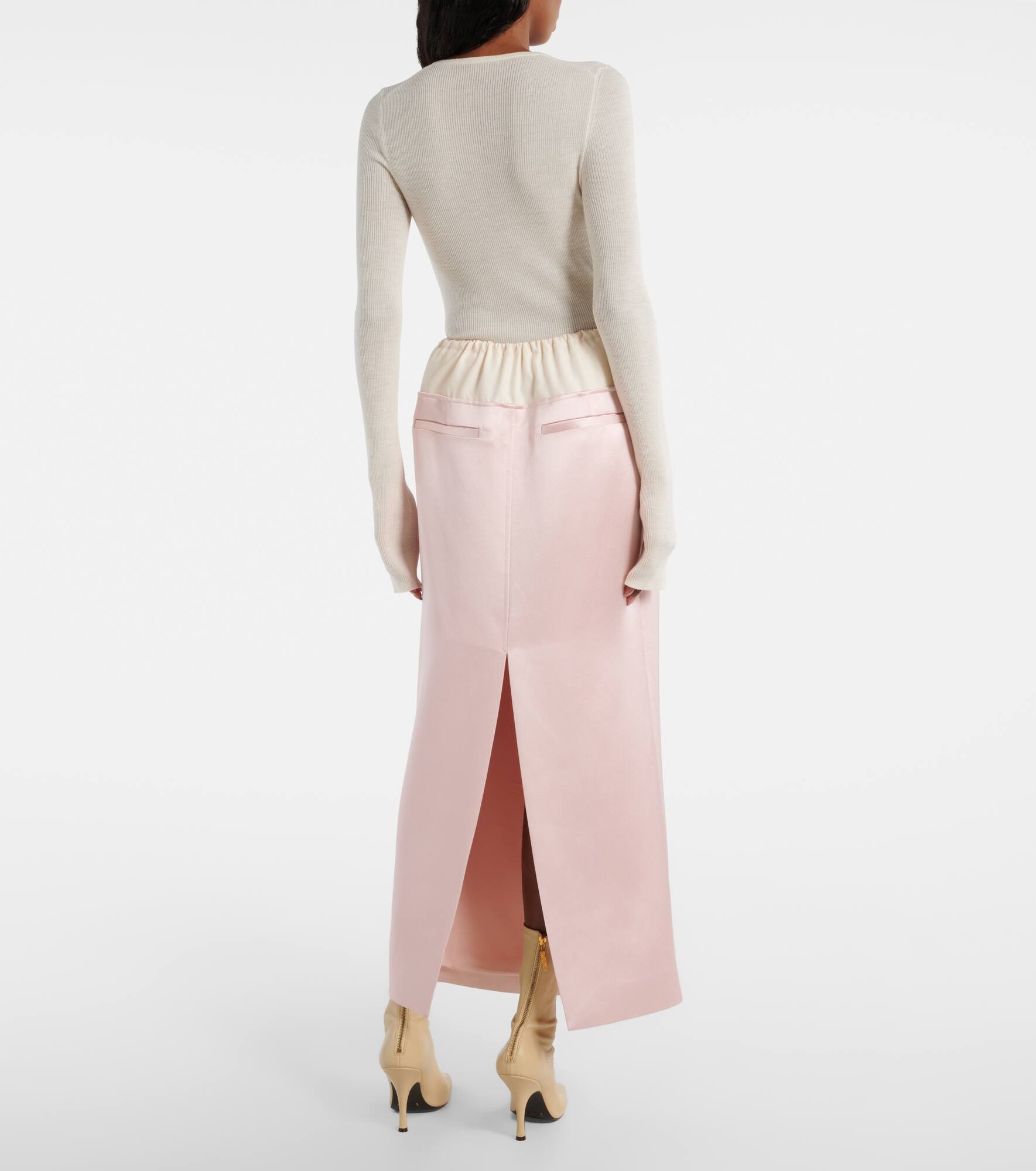 Chet satin maxi skirt - 3