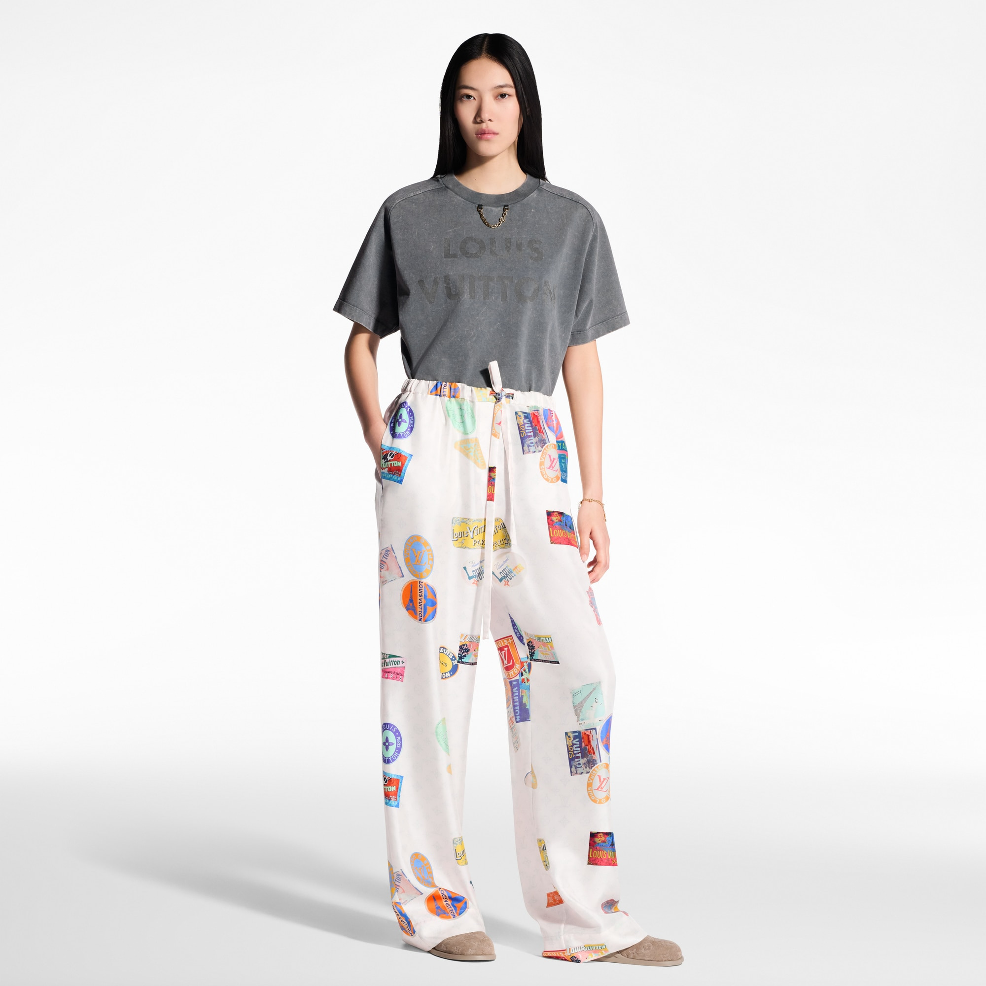Mahina Patch Pajama Pants - 4
