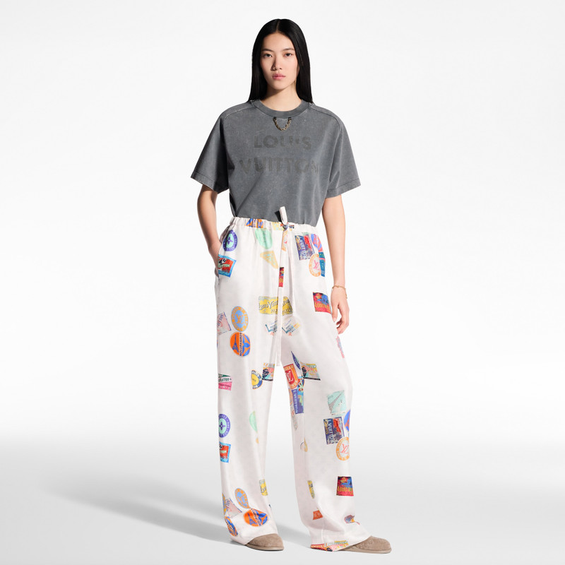 Louis Vuitton Mahina Patch Pajama Pants outlook