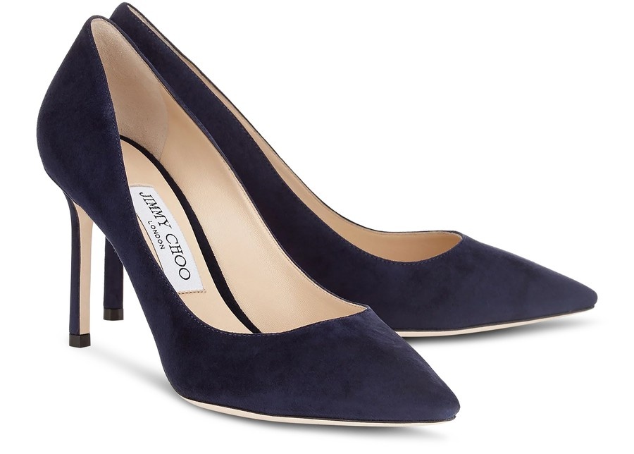 Romy 85 pumps in suede - 3