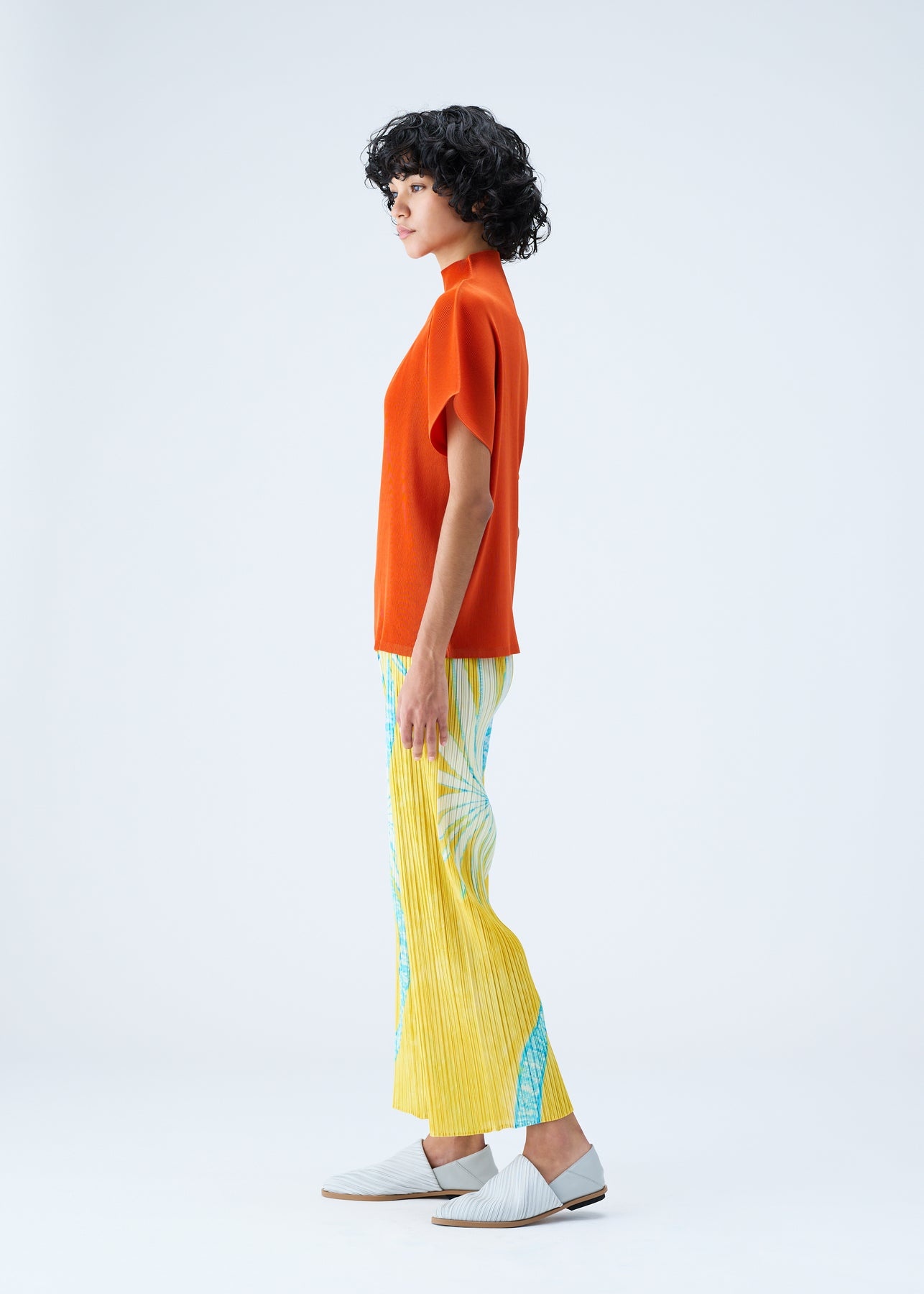 トップス PLEATS PLEASE ISSEY MIYAKE ICE DESERT ISSEY MIYAKE PLEATS PLEASE ICE DESERT Long sleeve tops pants set